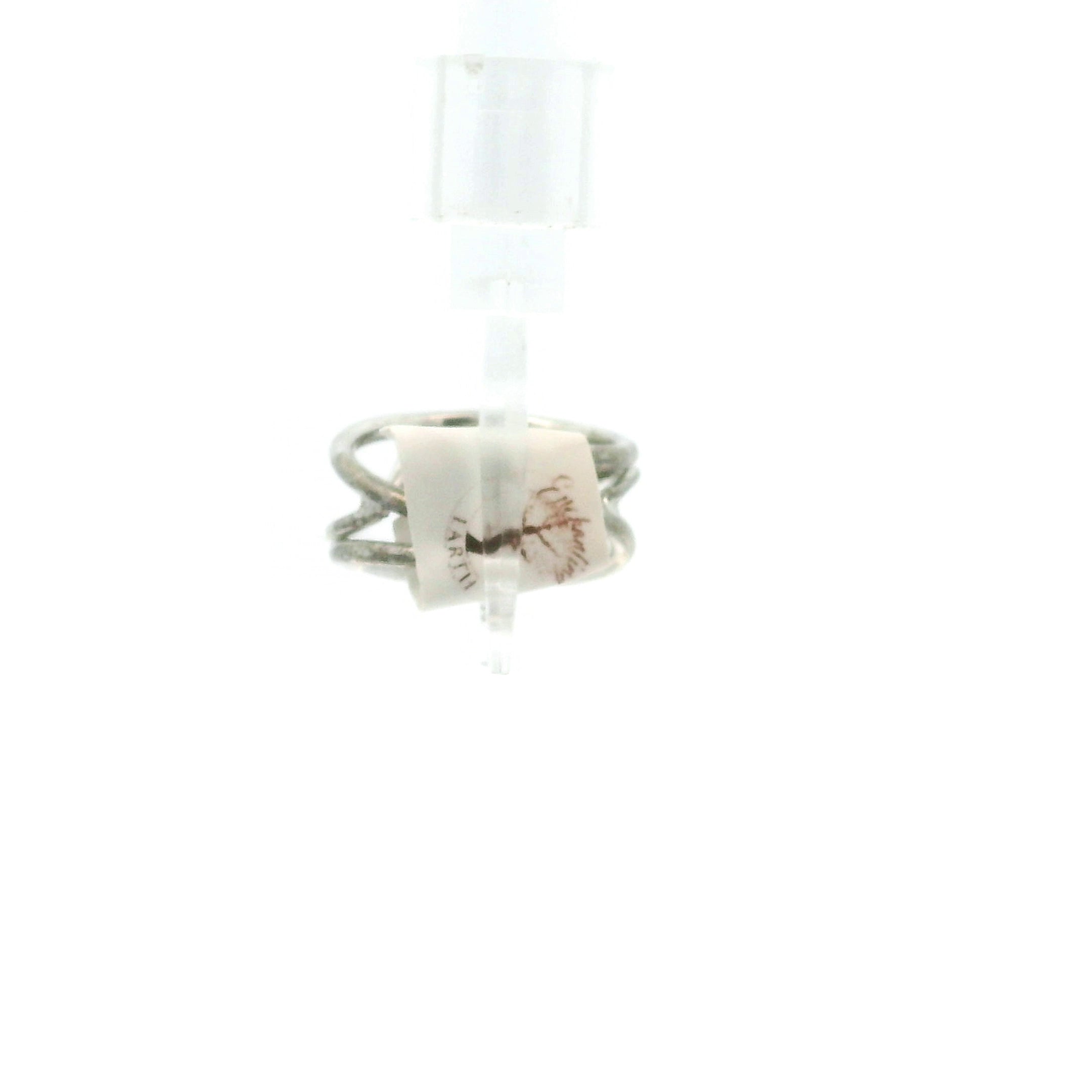 Diaspore Midi Cuff Ring .925 Silver for Transitions & New Beginnings