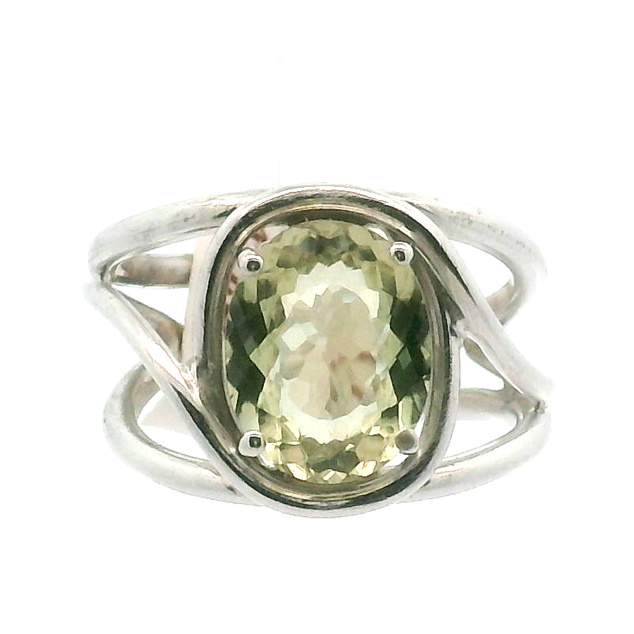 Diaspore Midi Cuff Ring .925 Silver for Transitions & New Beginnings