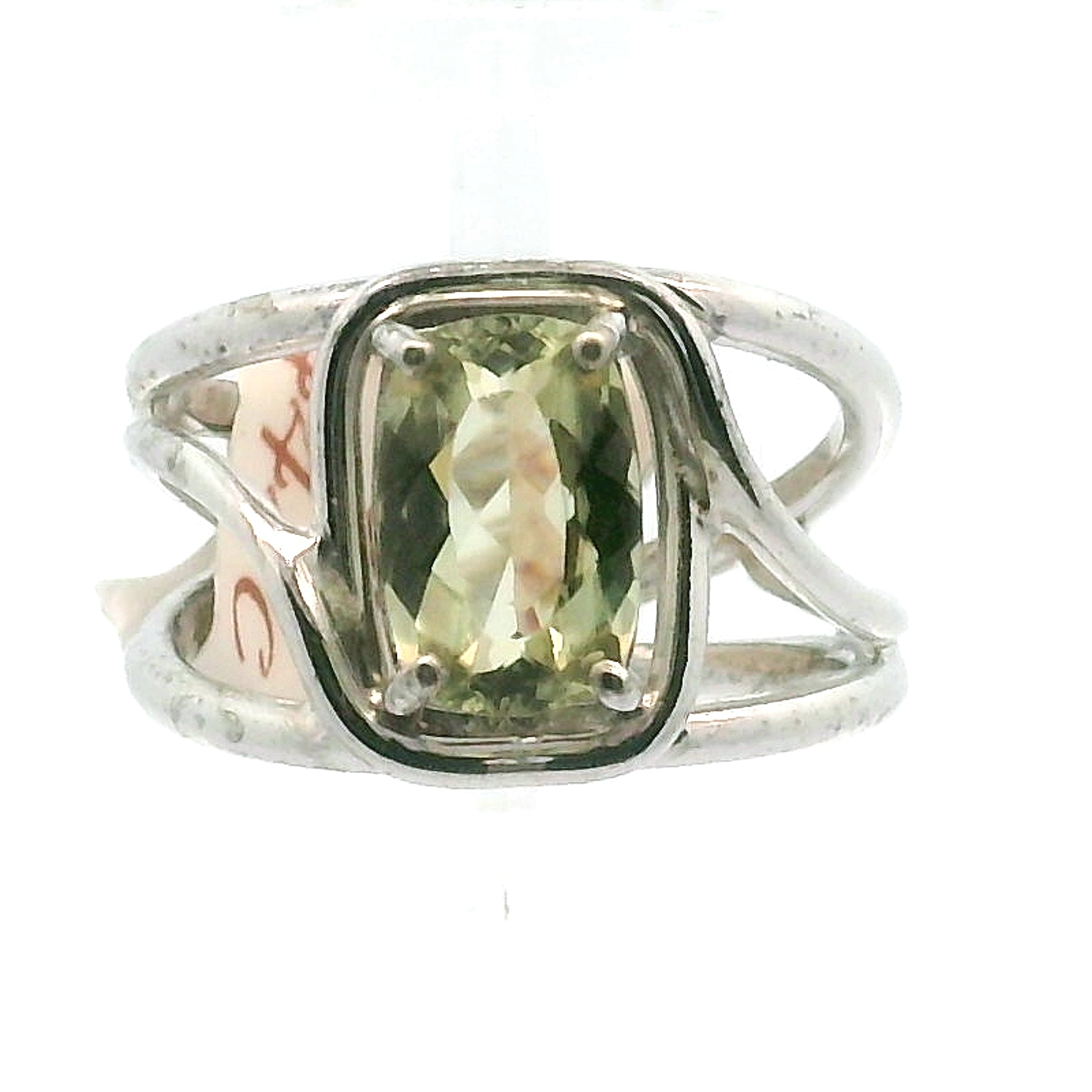 Diaspore Midi Cuff Ring .925 Silver for Transitions & New Beginnings