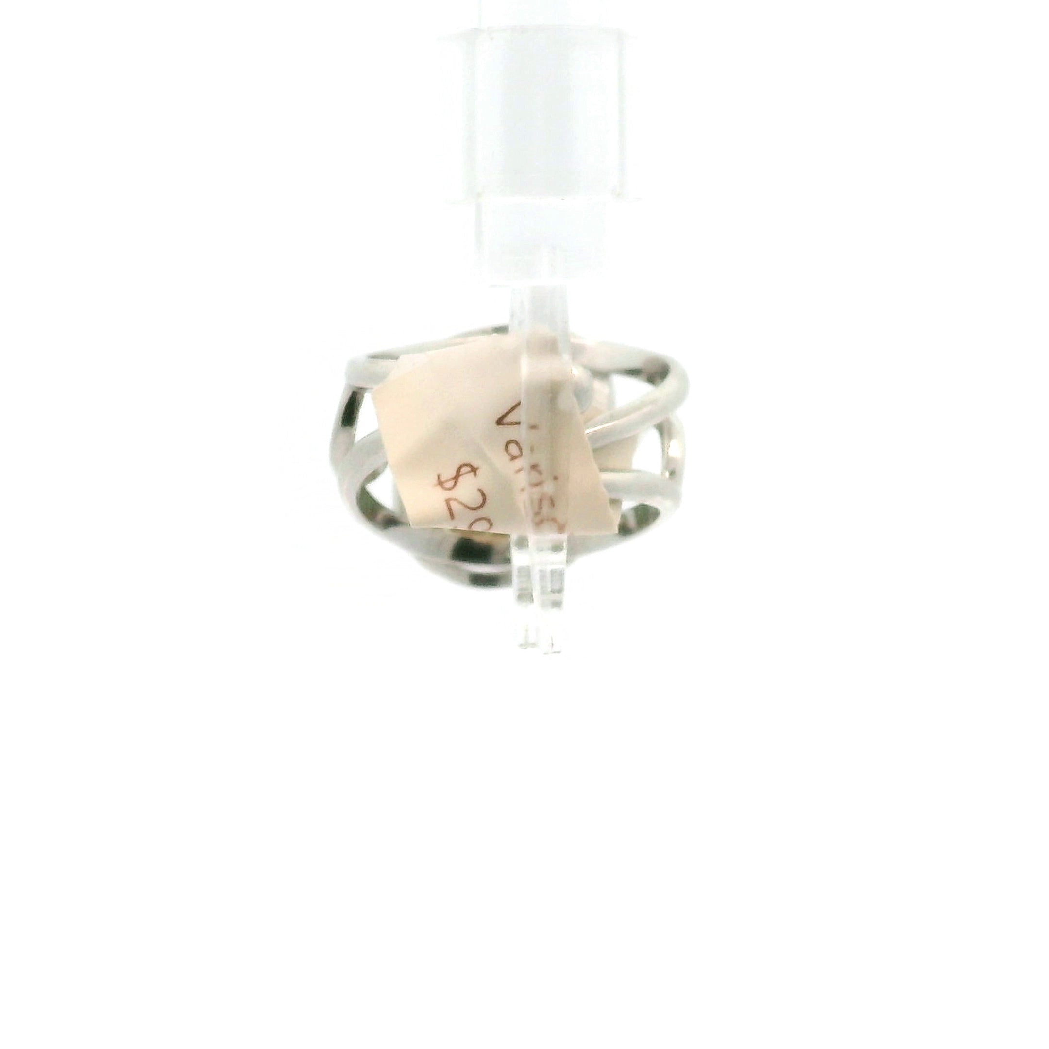 Variscite Cuff Ring .925 Silver for Emotional Healing, Joy, Love and Prosperity