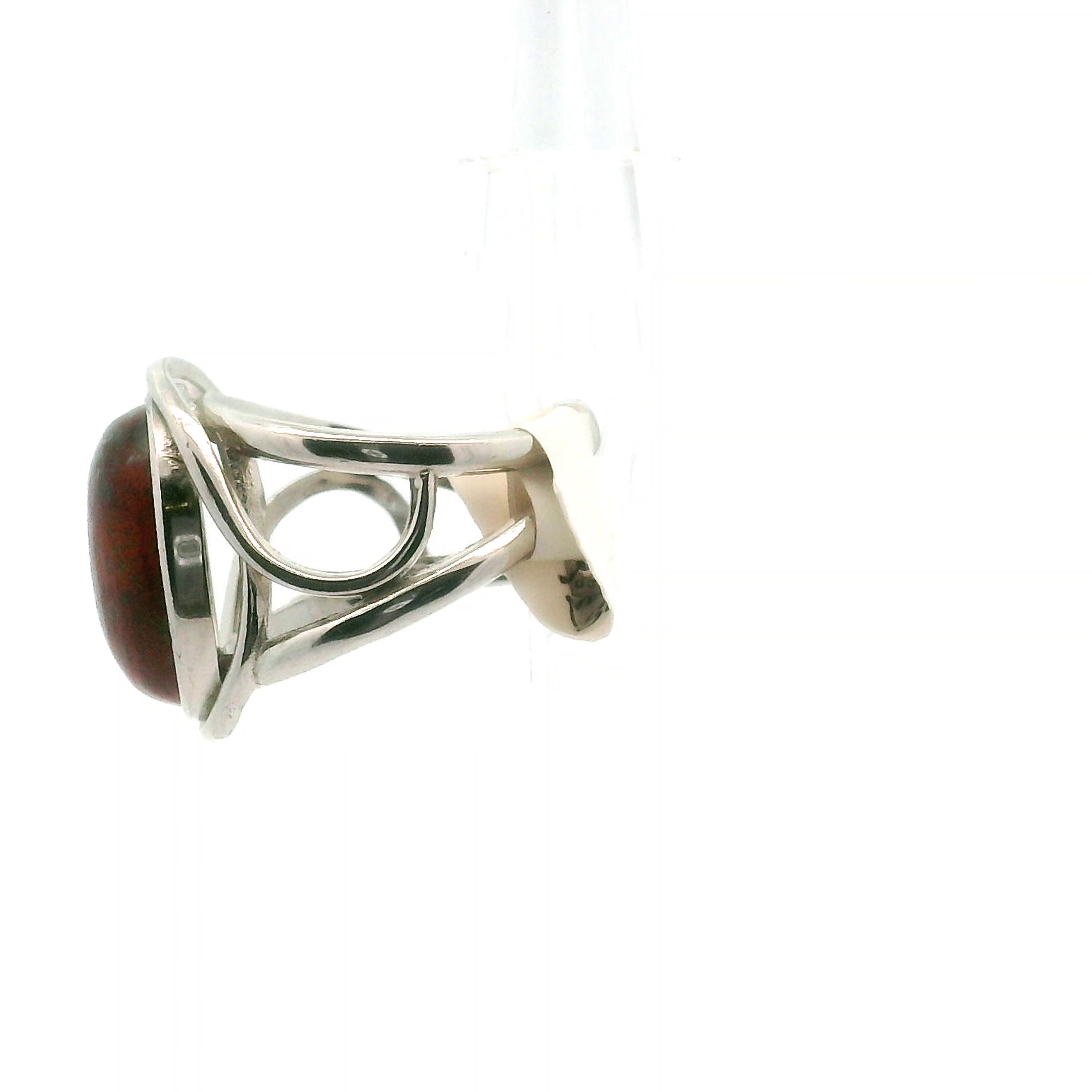 Sonora Sunset Finger Cuff Adjustable Ring .925 Silver for Alchemy, Empowerment and Manifesting