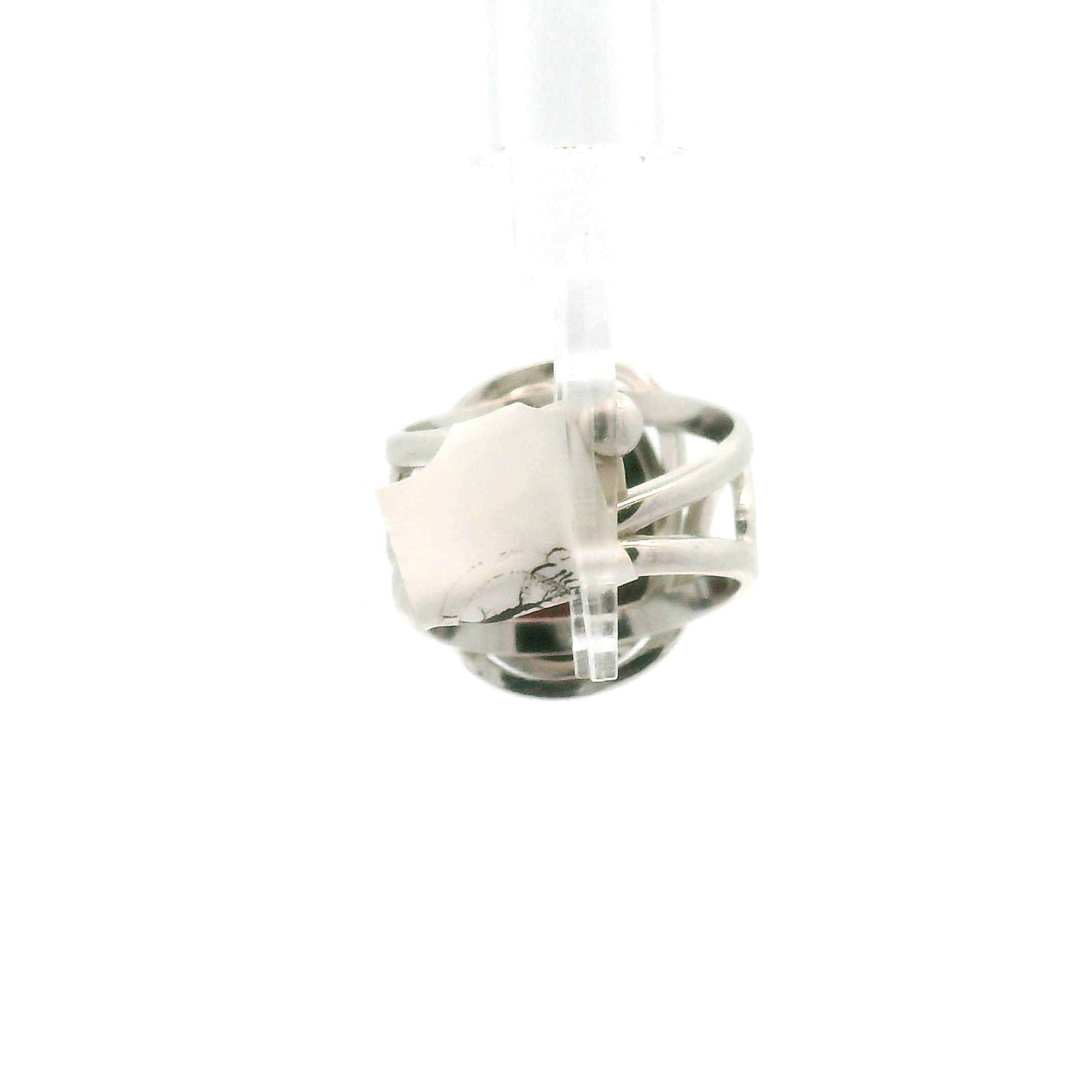 Sonora Sunset Finger Cuff Adjustable Ring .925 Silver for Alchemy, Empowerment and Manifesting