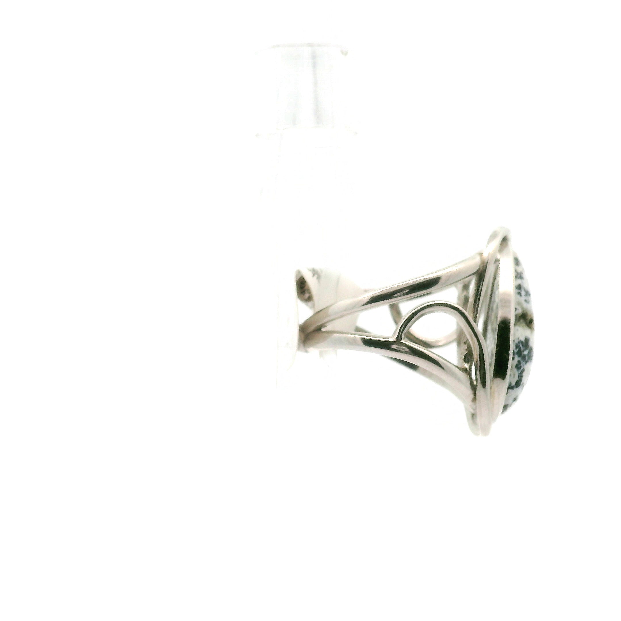 Marcasite Cuff Ring .925 Silver for Cord Cutting and Releasing Unhealthy Attachments