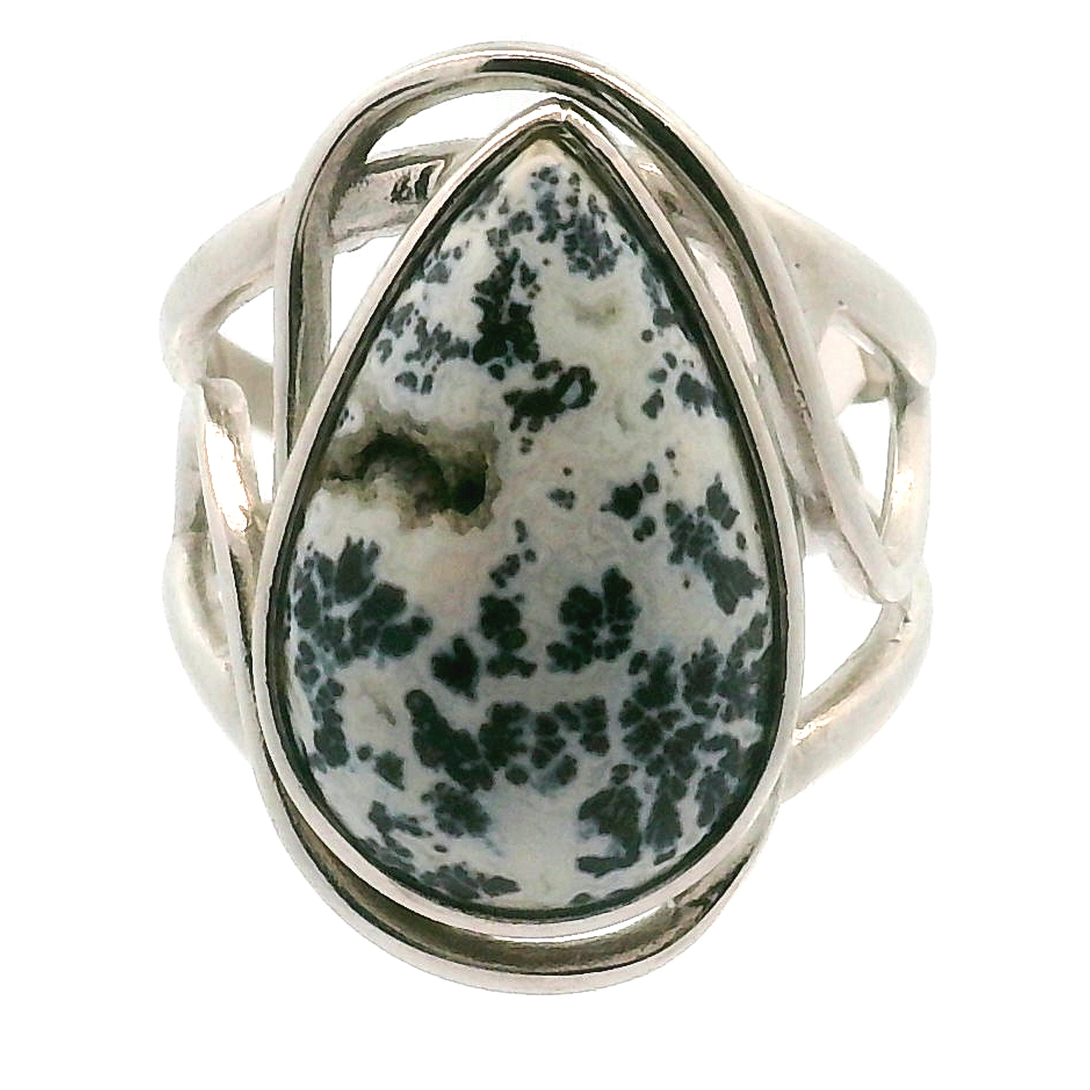 Marcasite Cuff Ring .925 Silver for Cord Cutting and Releasing Unhealthy Attachments