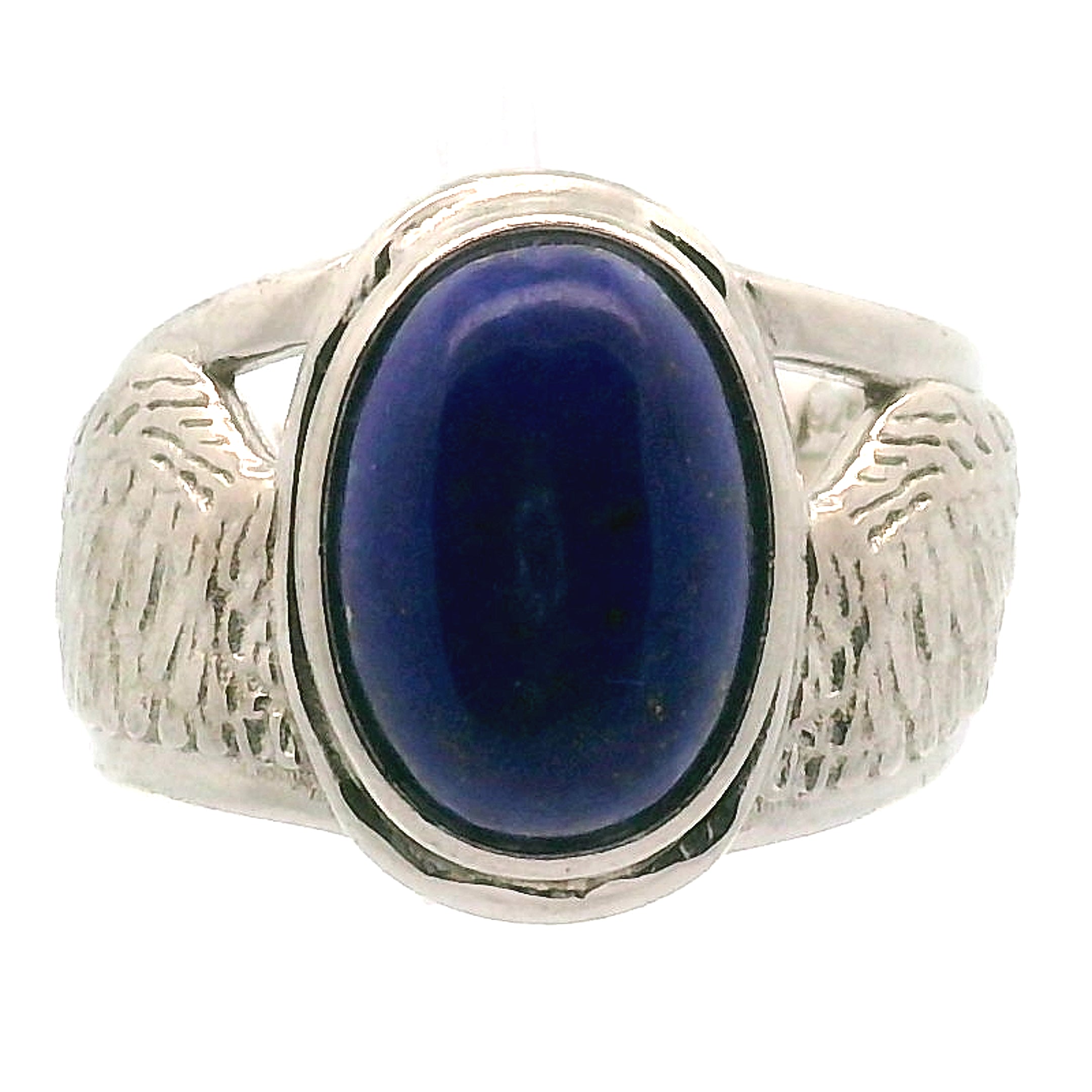 Angel Wings Cuff Ring 925 Silver for Angelic Connection, Guidance and Protection