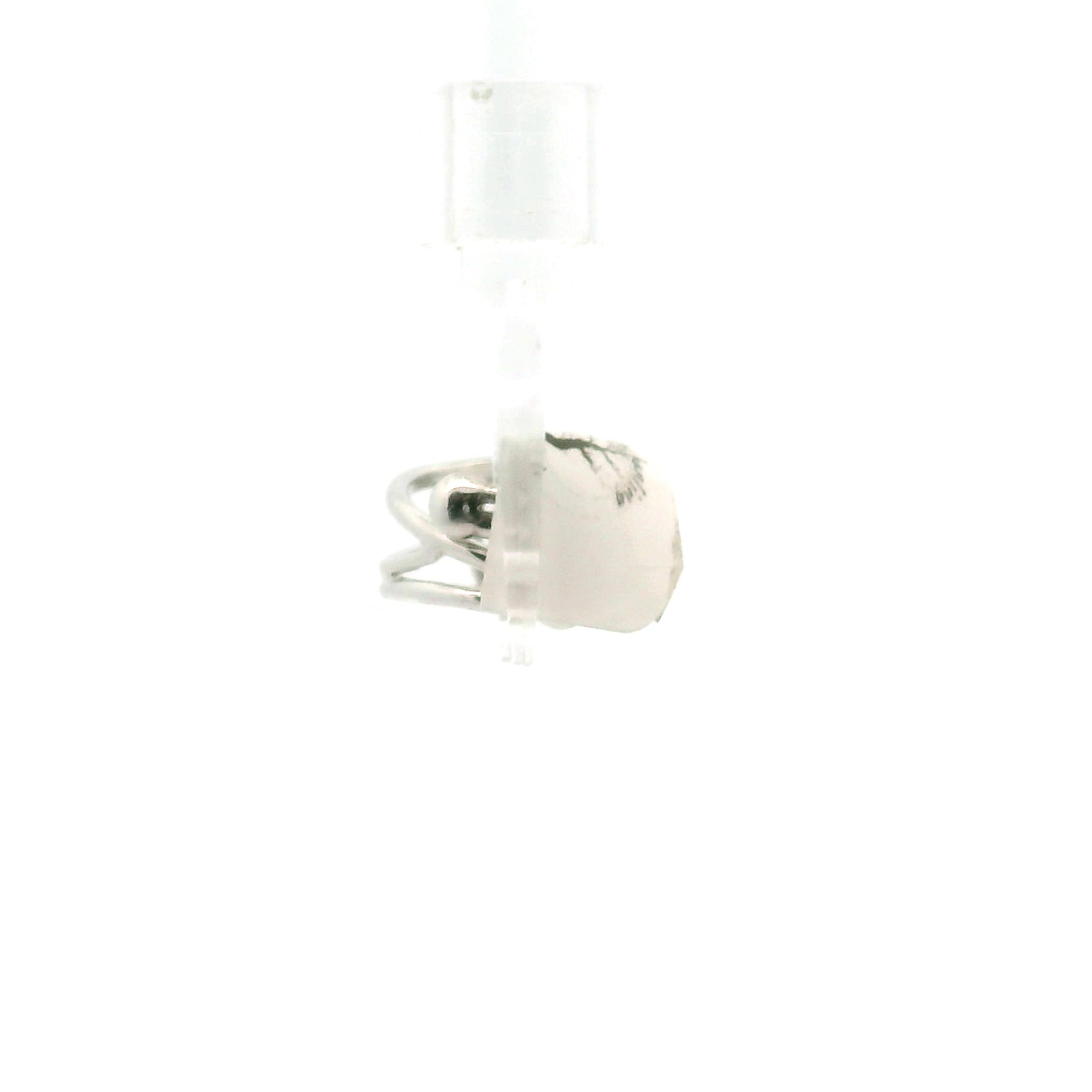 Shimmerine Aquamarine Midi Cuff Ring .925 Silver for Allowing Your Truth & Individuality to Shine