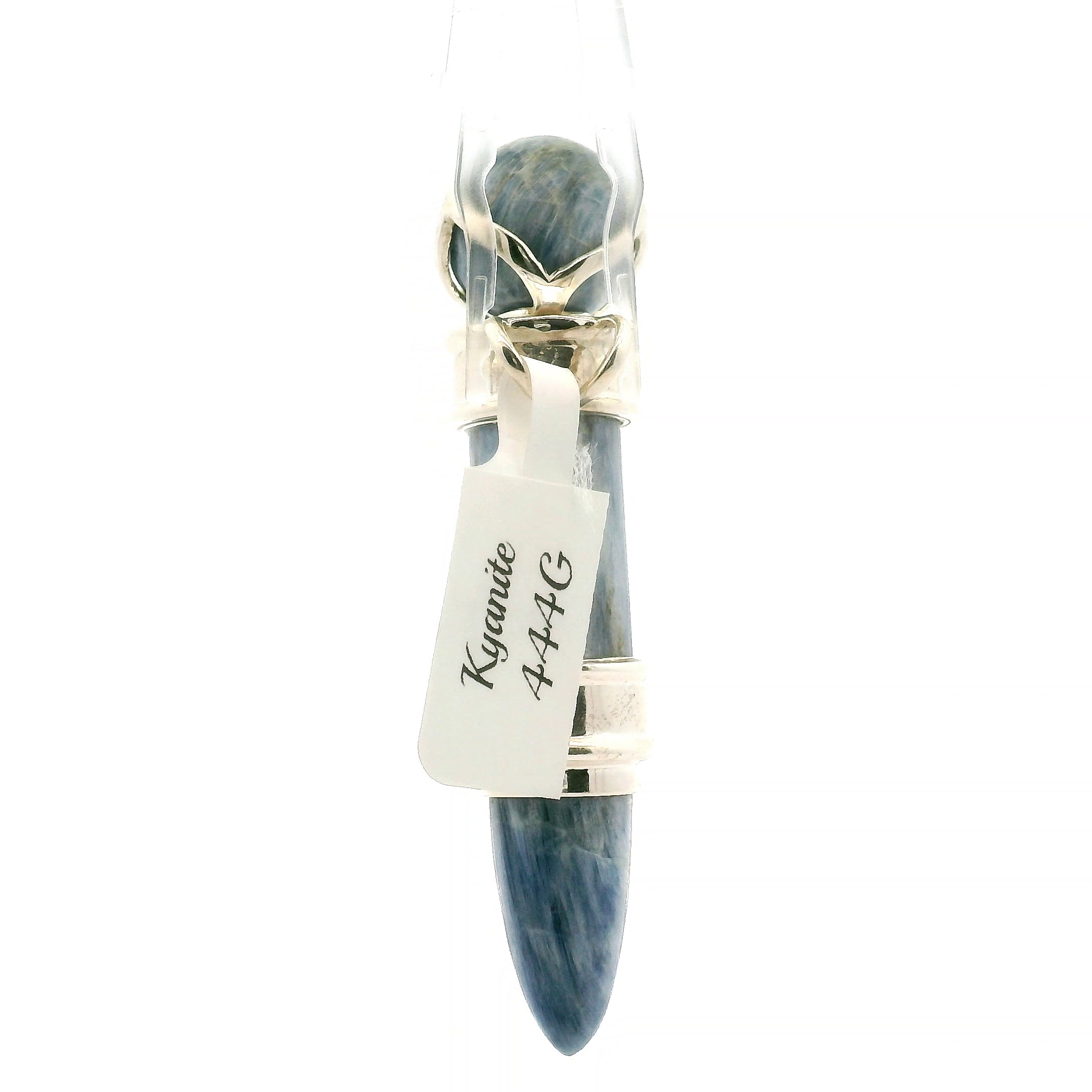 Kyanite Wandlet .925 Silver for Aura Cleansing and Harmonizing