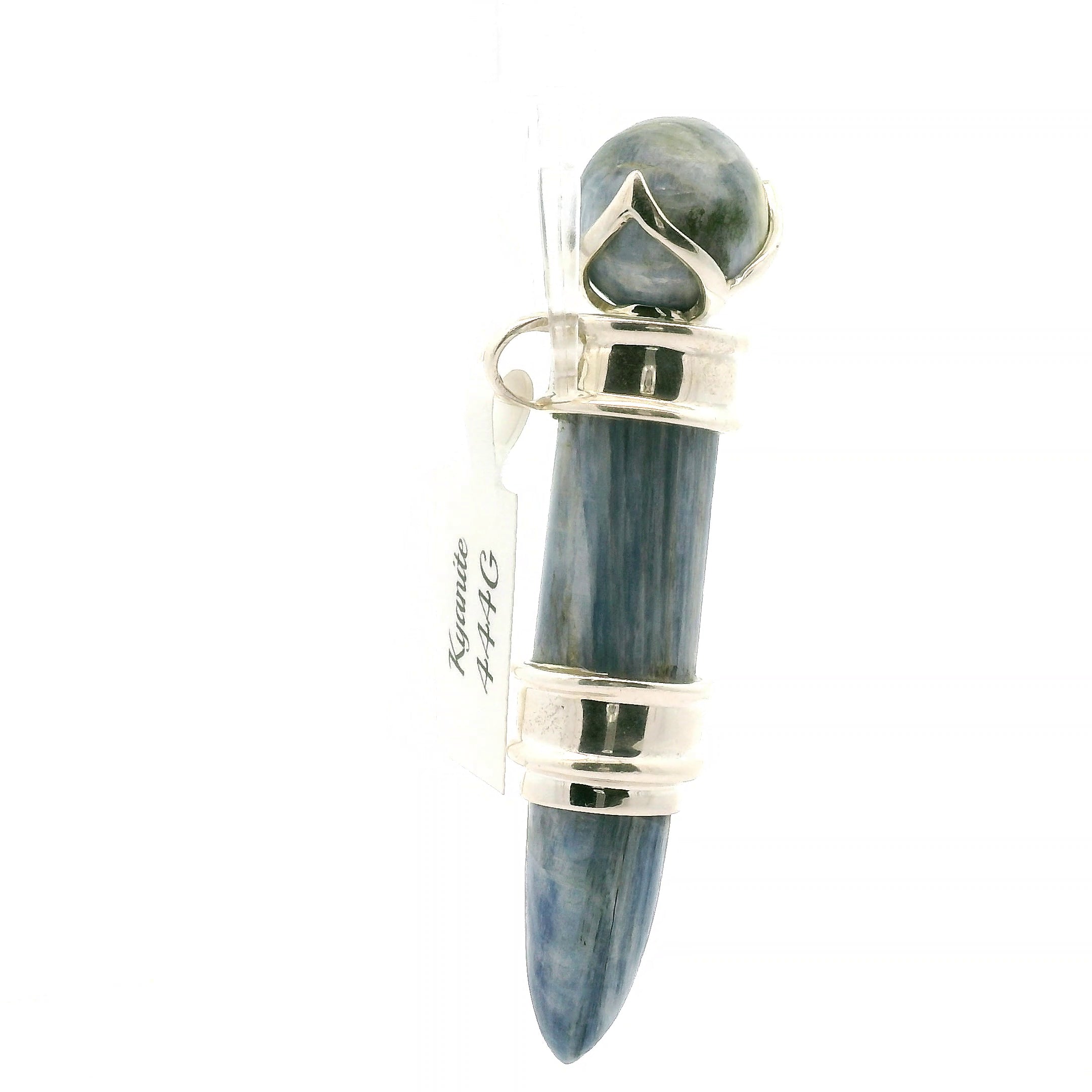Kyanite Wandlet .925 Silver for Aura Cleansing and Harmonizing