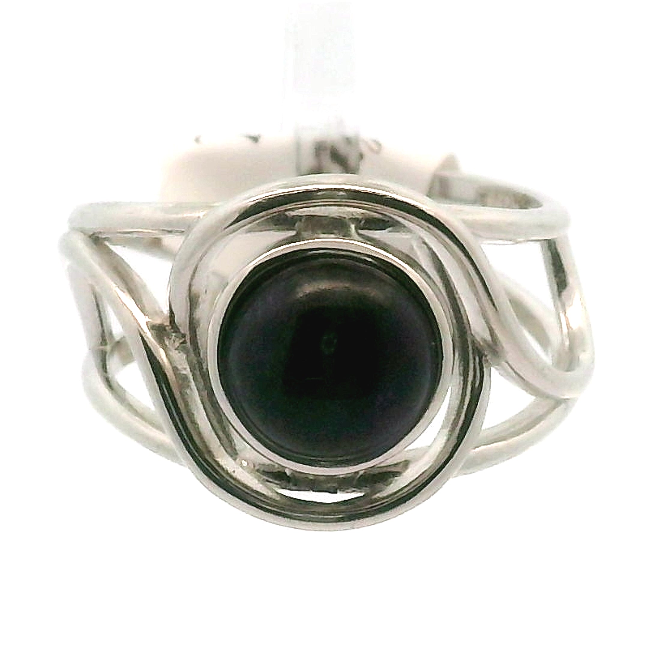 Sugilite Cuff Ring .925 Silver for Enhancing Dreamwork and Discovery of Your Path
