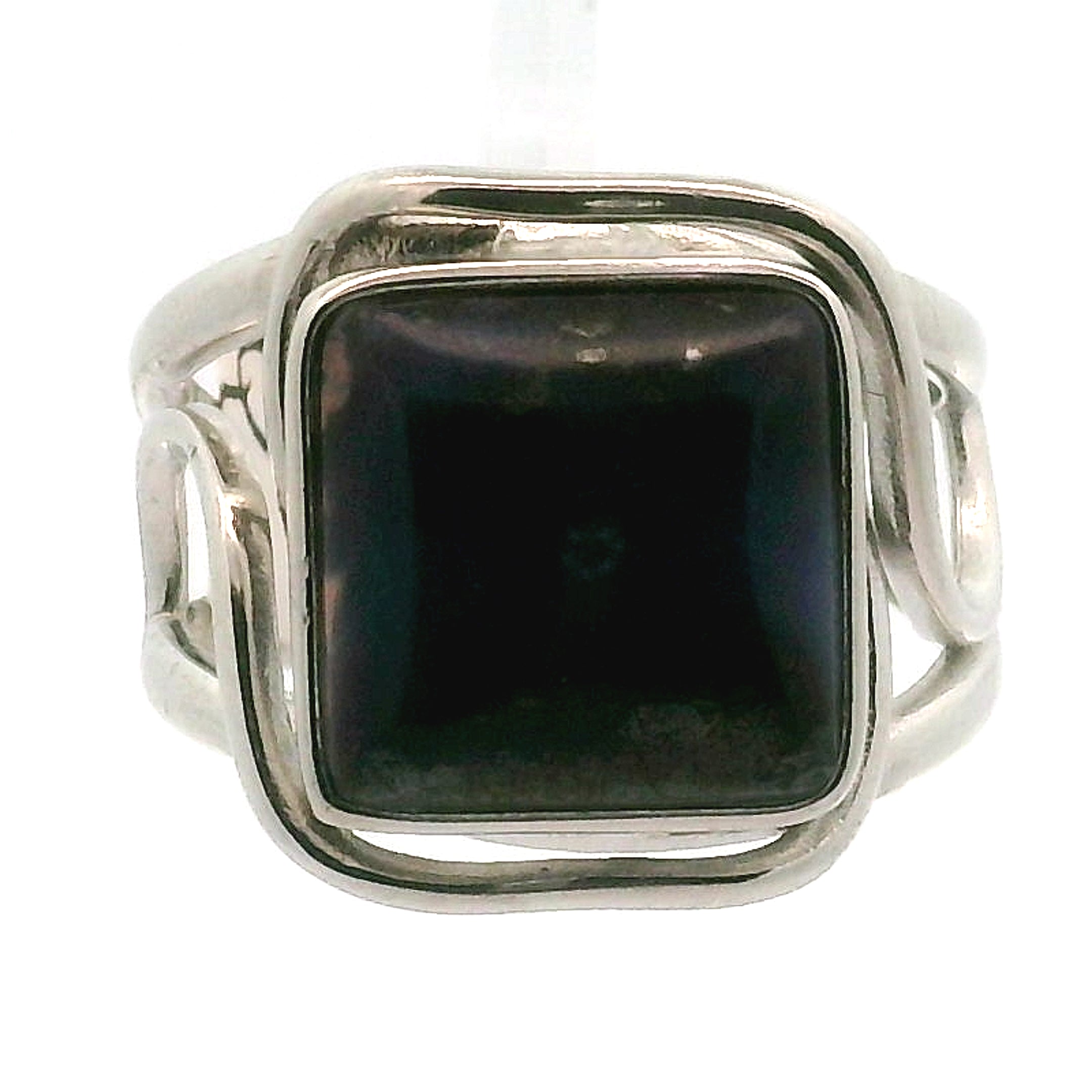 Sugilite Cuff Ring .925 Silver for Enhancing Dreamwork and Discovery of Your Path