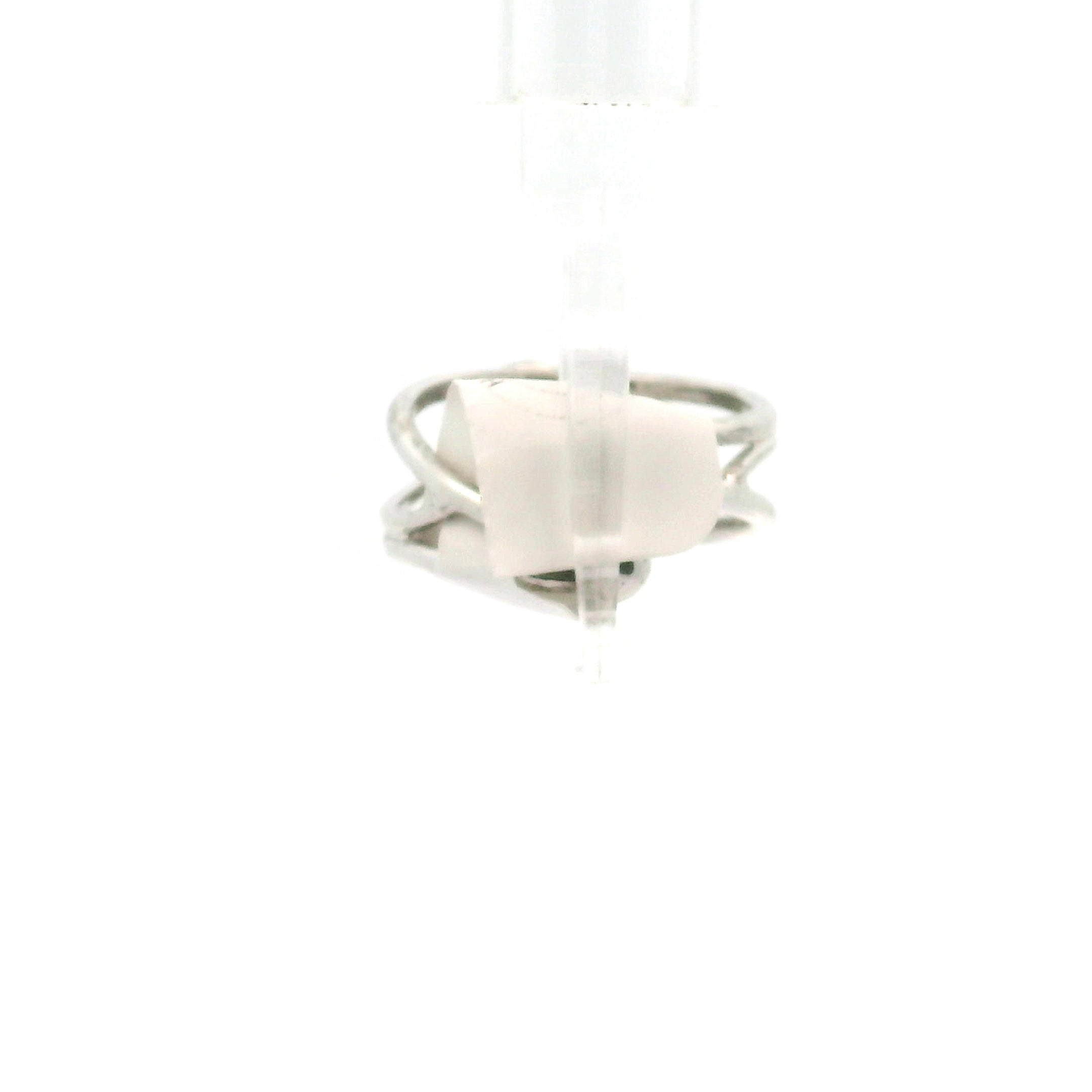 Super 7 Heart Midi Cuff Ring .925 Silver (High Quality) for Awakening your Gifts and Creating your Dream Life