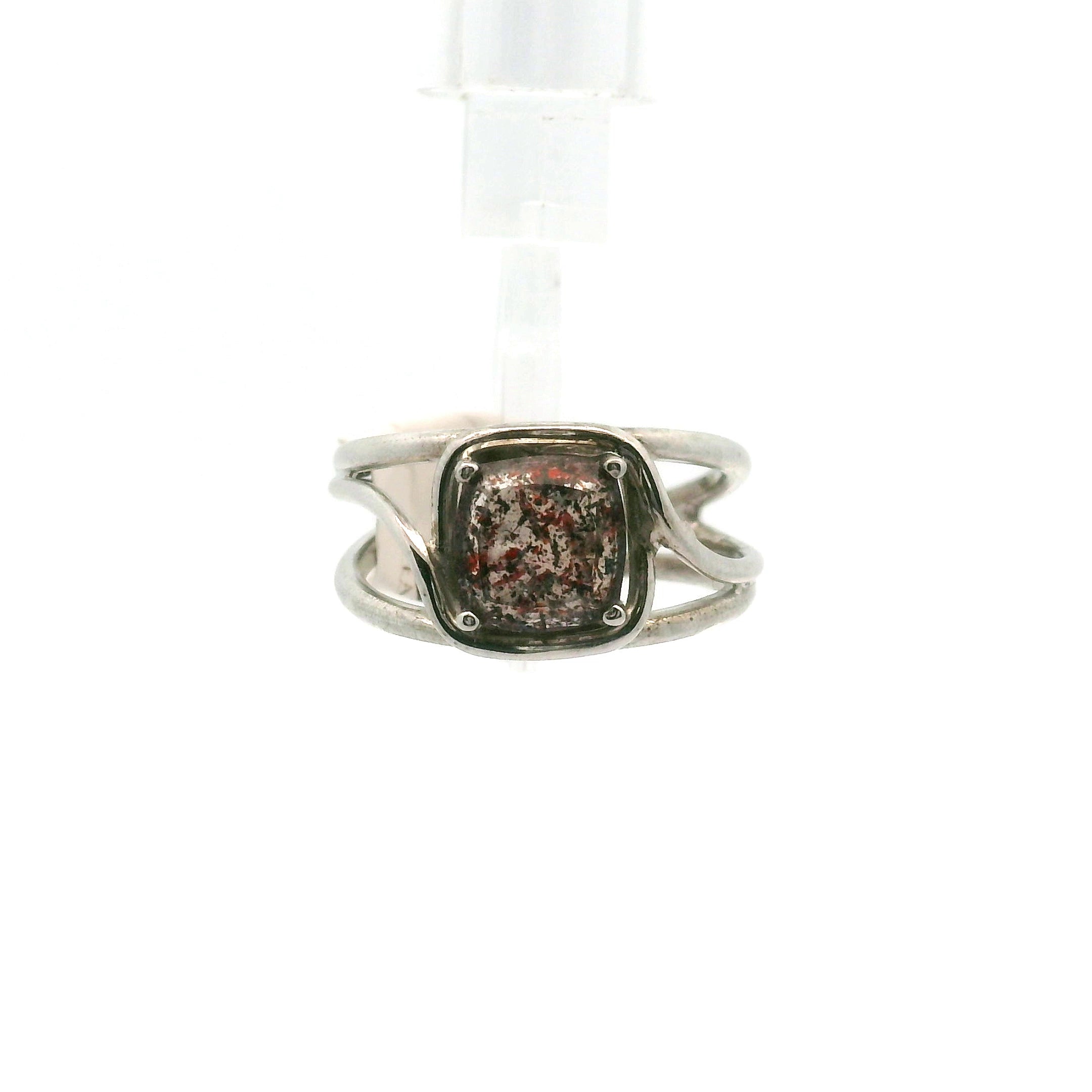 Super 7 Cuff Ring .925 Silver (High Quality) for Awakening your Gifts and Creating your Dream Life