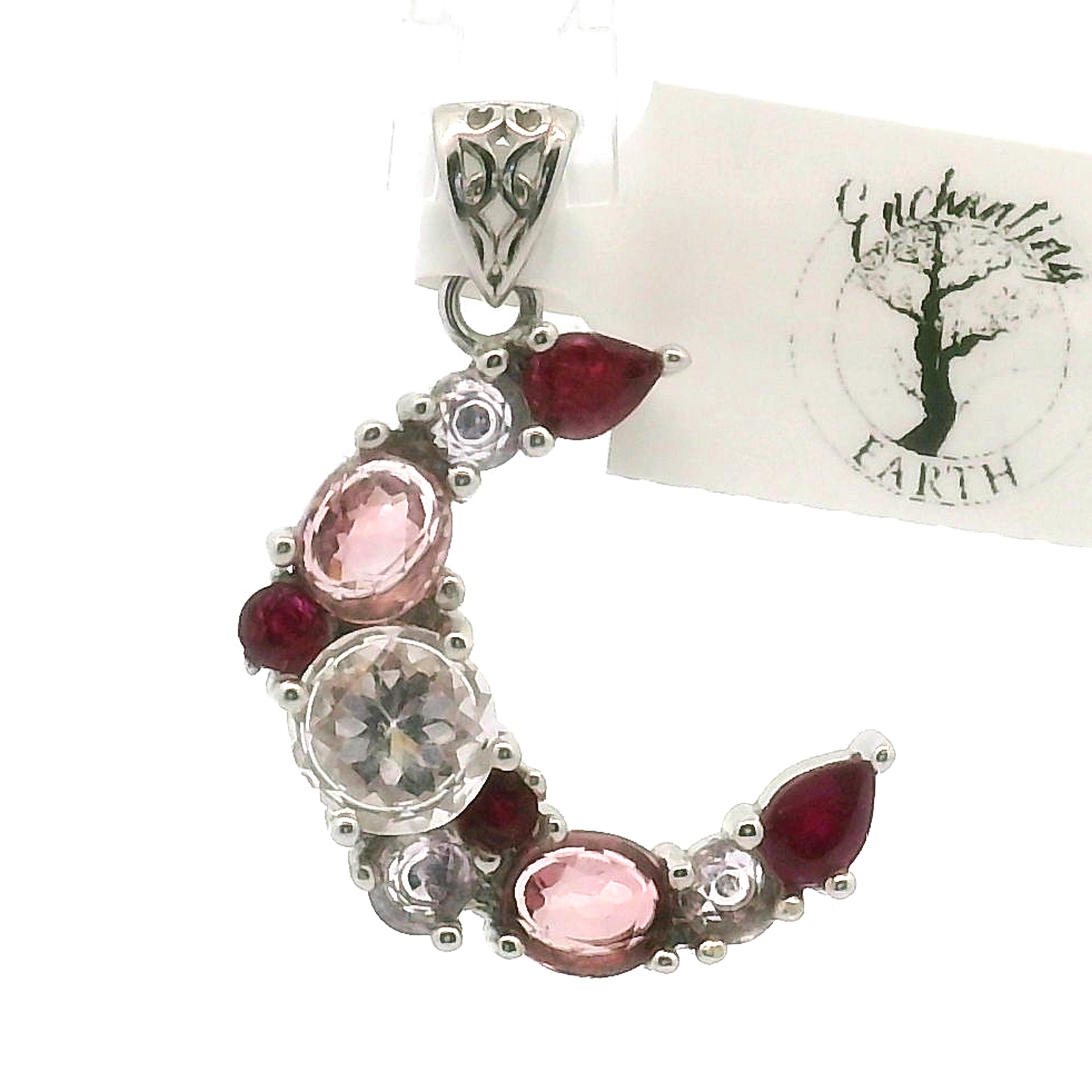 Moon Pendant .925 Silver for Healing, Intention Setting and Manifesting your Desires
