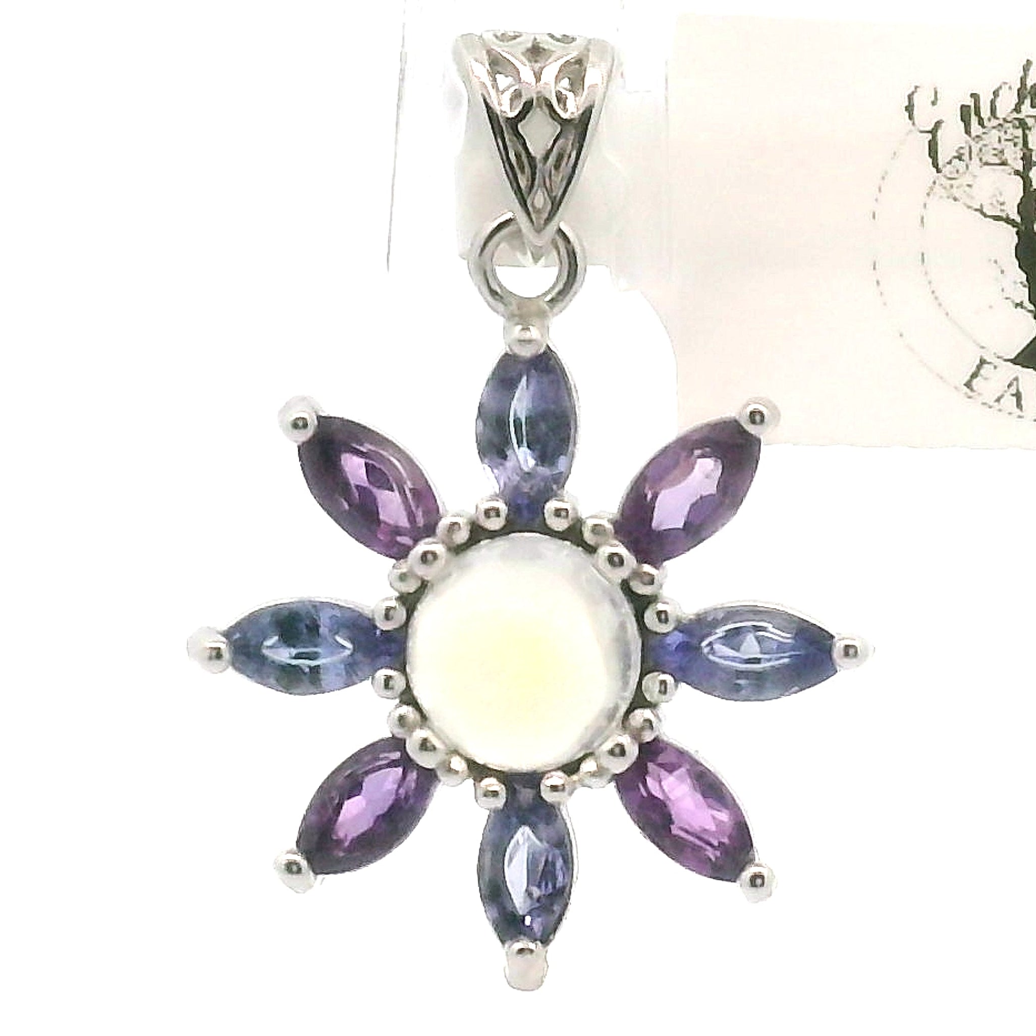 Sun Pendant .925 Silver for Healing, Intention Setting and Manifesting your Desires