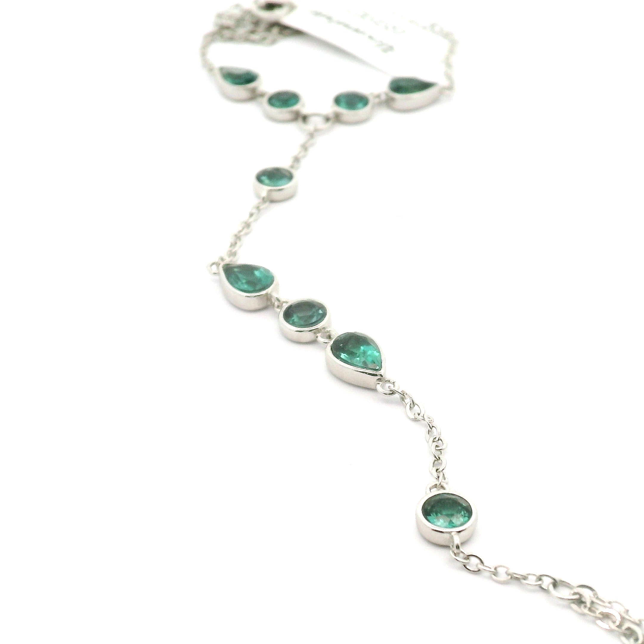 Crystal Adjustable Hand-Chain in .925 Silver for Creation and Prosperity