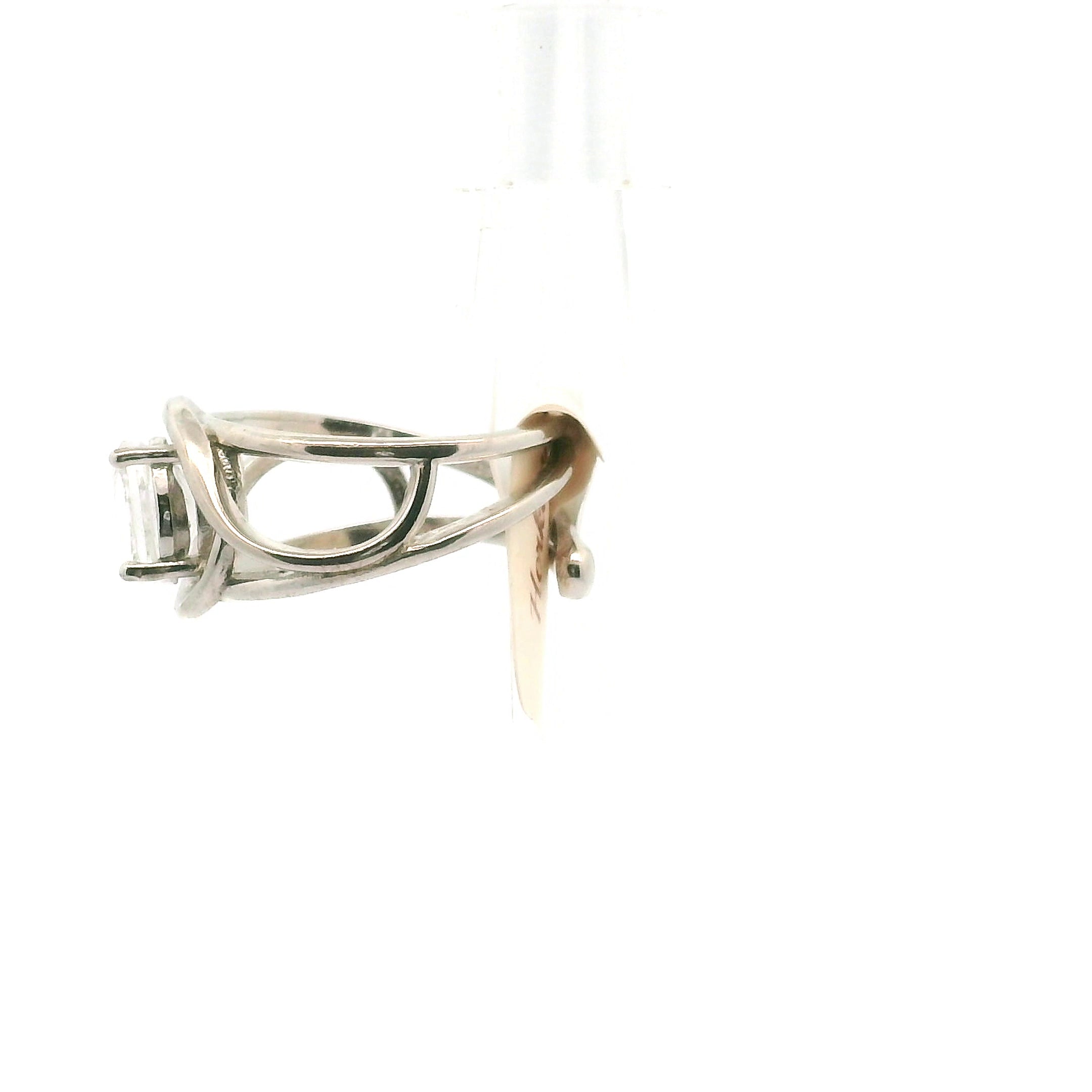 Herkimer Diamonds with Inlays Cuff Ring .925 Silver for Amplifying Energy and Attunement
