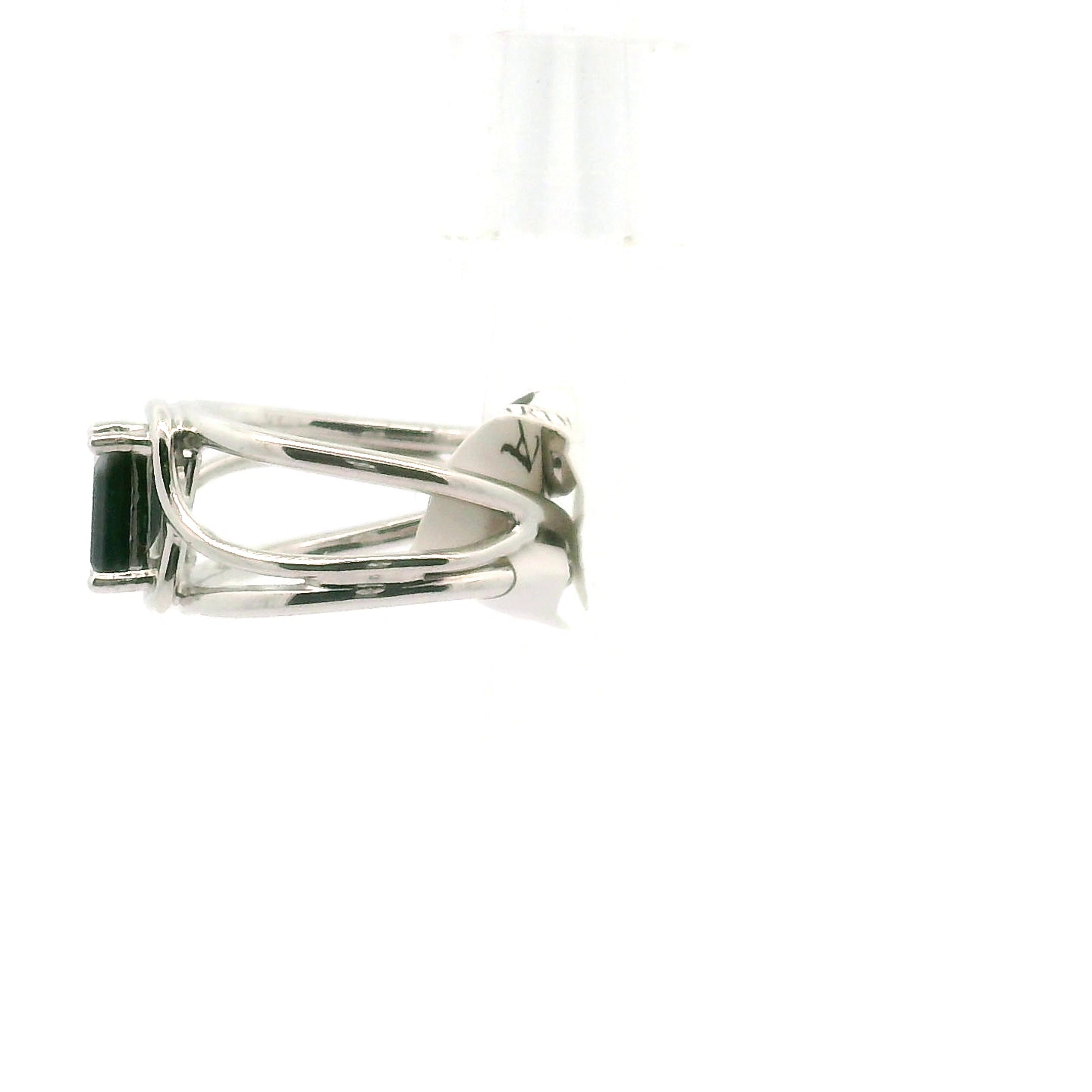 Zebra Jasper Cuff Ring .925 Silver for Grounding and Protection