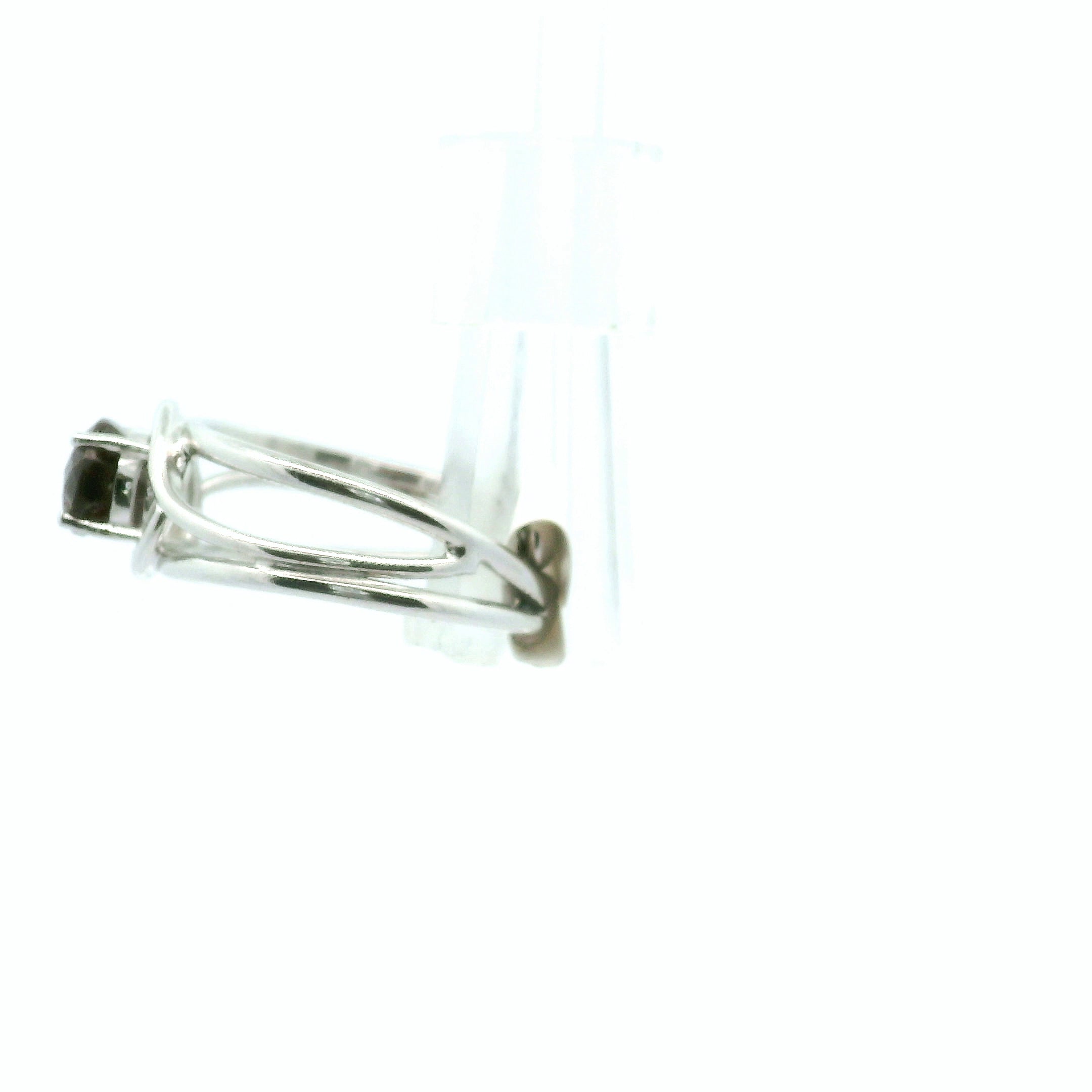 Japan Rainbow Andradite Midi Cuff Ring .925 Silver for Grounding and Strength