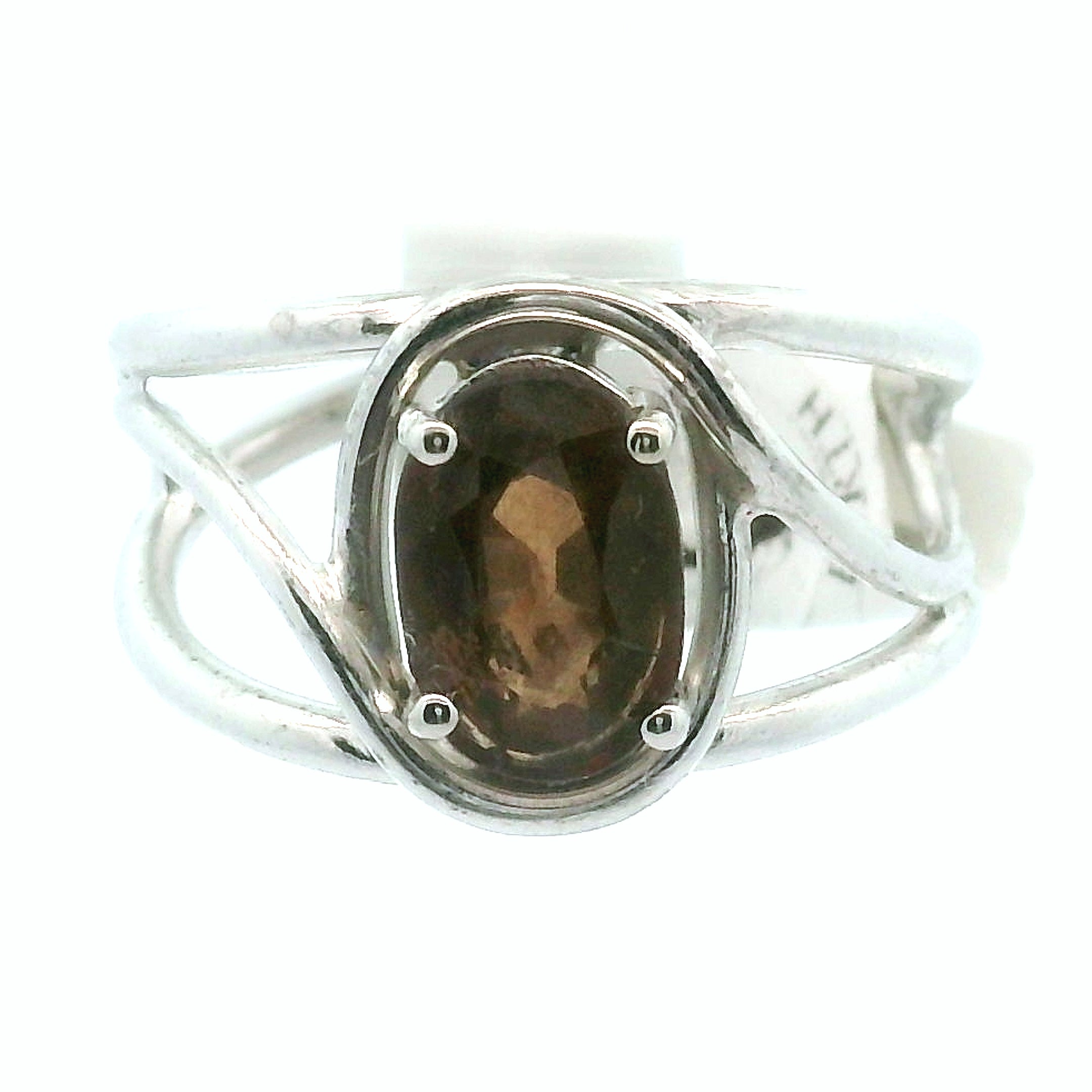 Garnet Color Changing Cuff Ring .925 Silver for Health and Strength