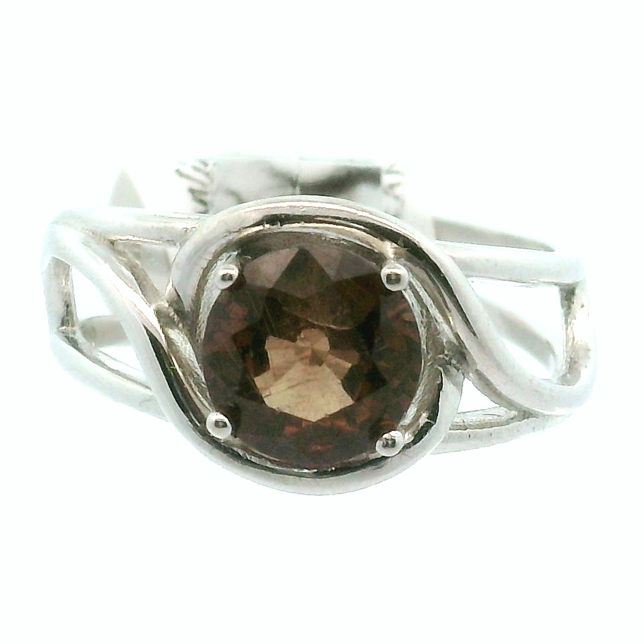 Garnet Color Changing Cuff Ring .925 Silver for Health and Strength