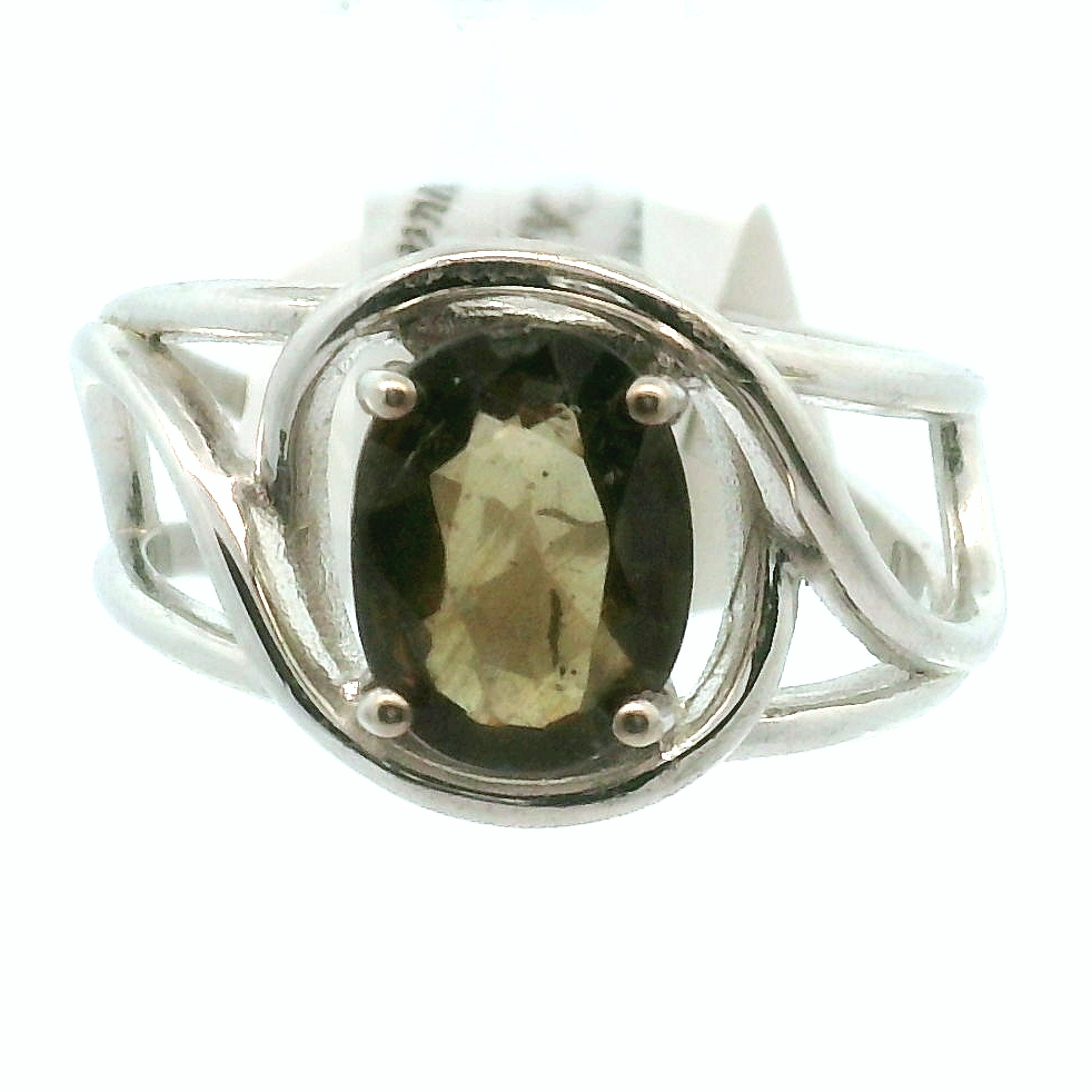Garnet Color Changing Cuff Ring .925 Silver for Health and Strength