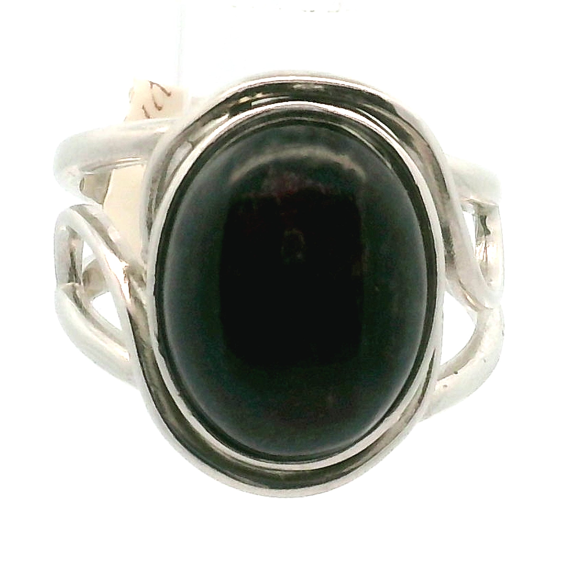 Eudialyte Cuff Ring .925 Silver for Manifesting the Desires of Your Heart