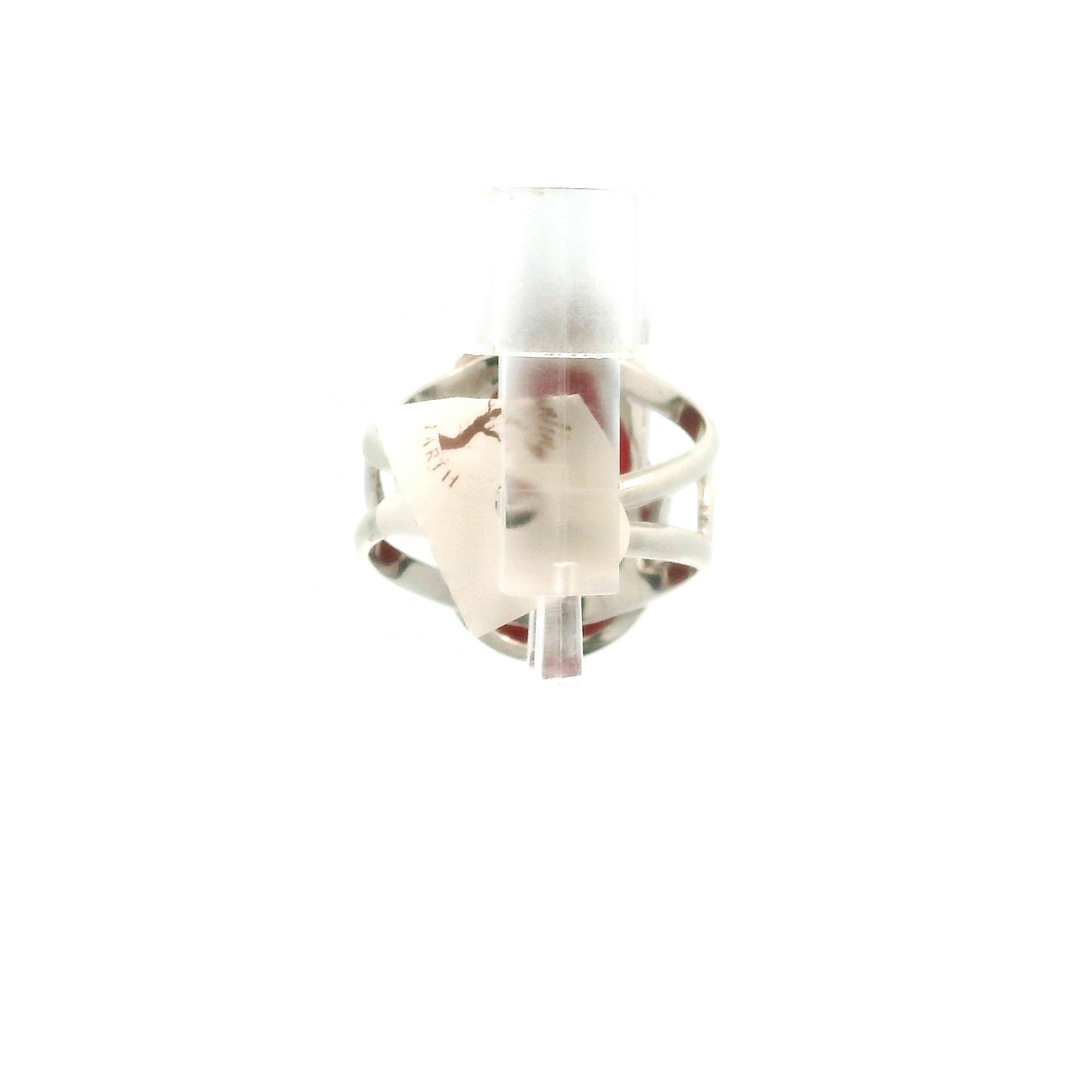 Spiny Oyster Cuff Ring .925 Silver for Good Luck, Prosperity and Protection