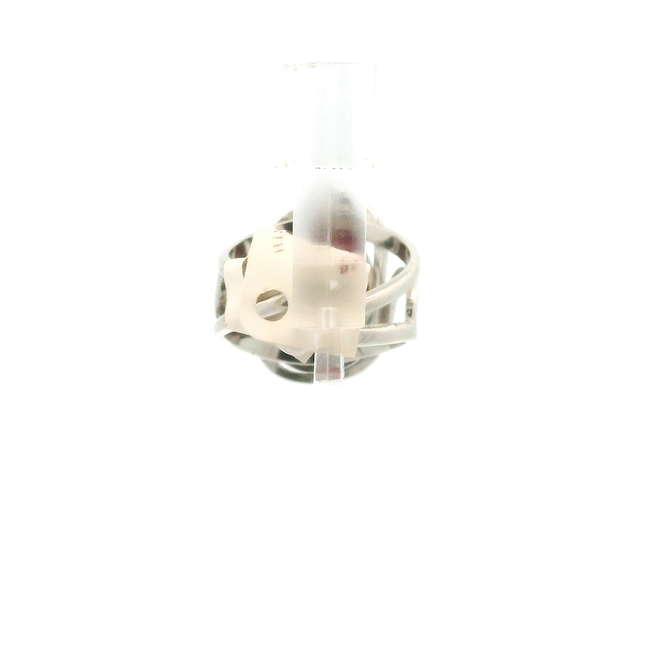 Thulite Finger Cuff Adjustable Ring .925 Silver for Expressing Love, Passion and Pleasure
