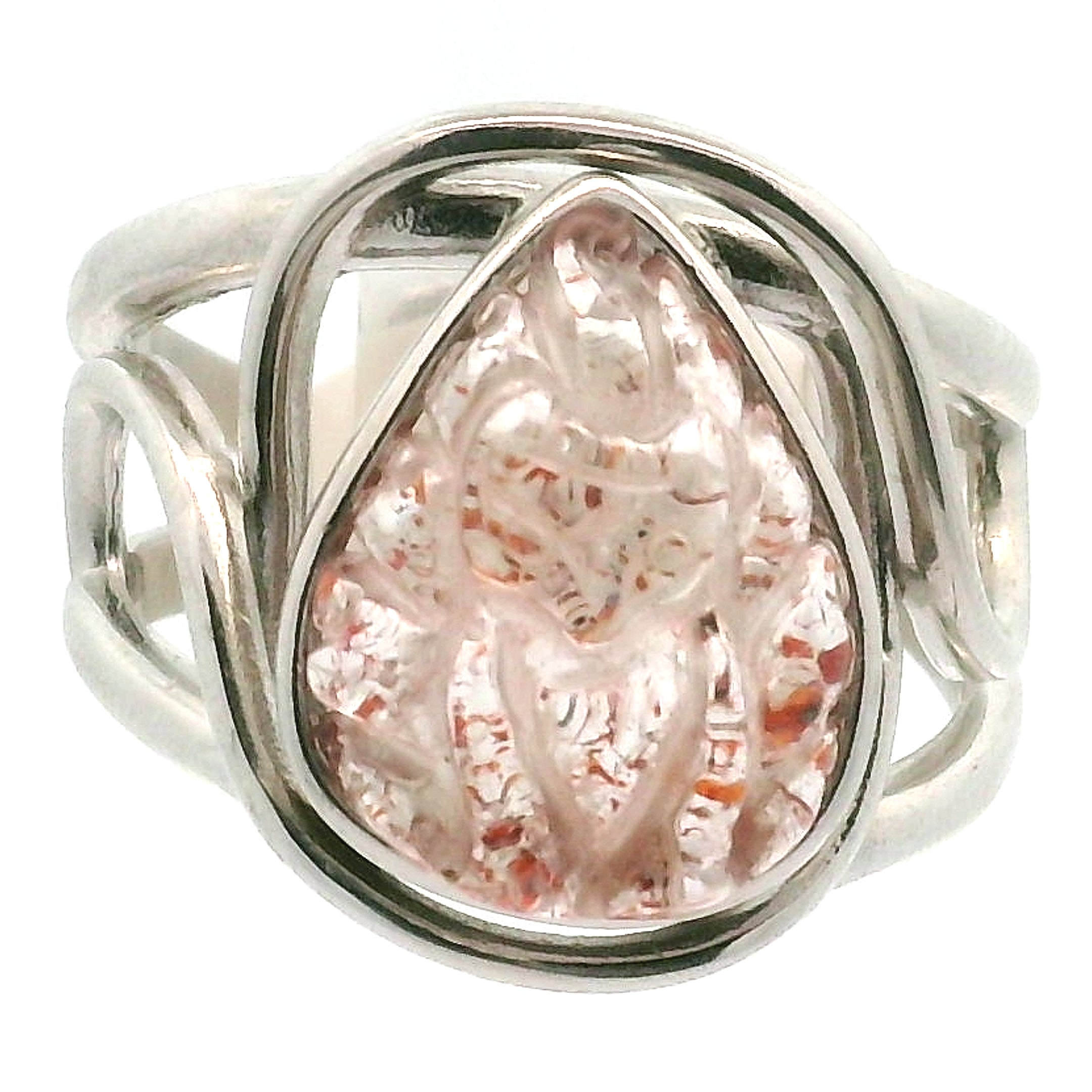 Super 7 Nine Tails Cuff Ring .925 Silver (High Quality) for Awakening your Gifts and Creating your Dream Life