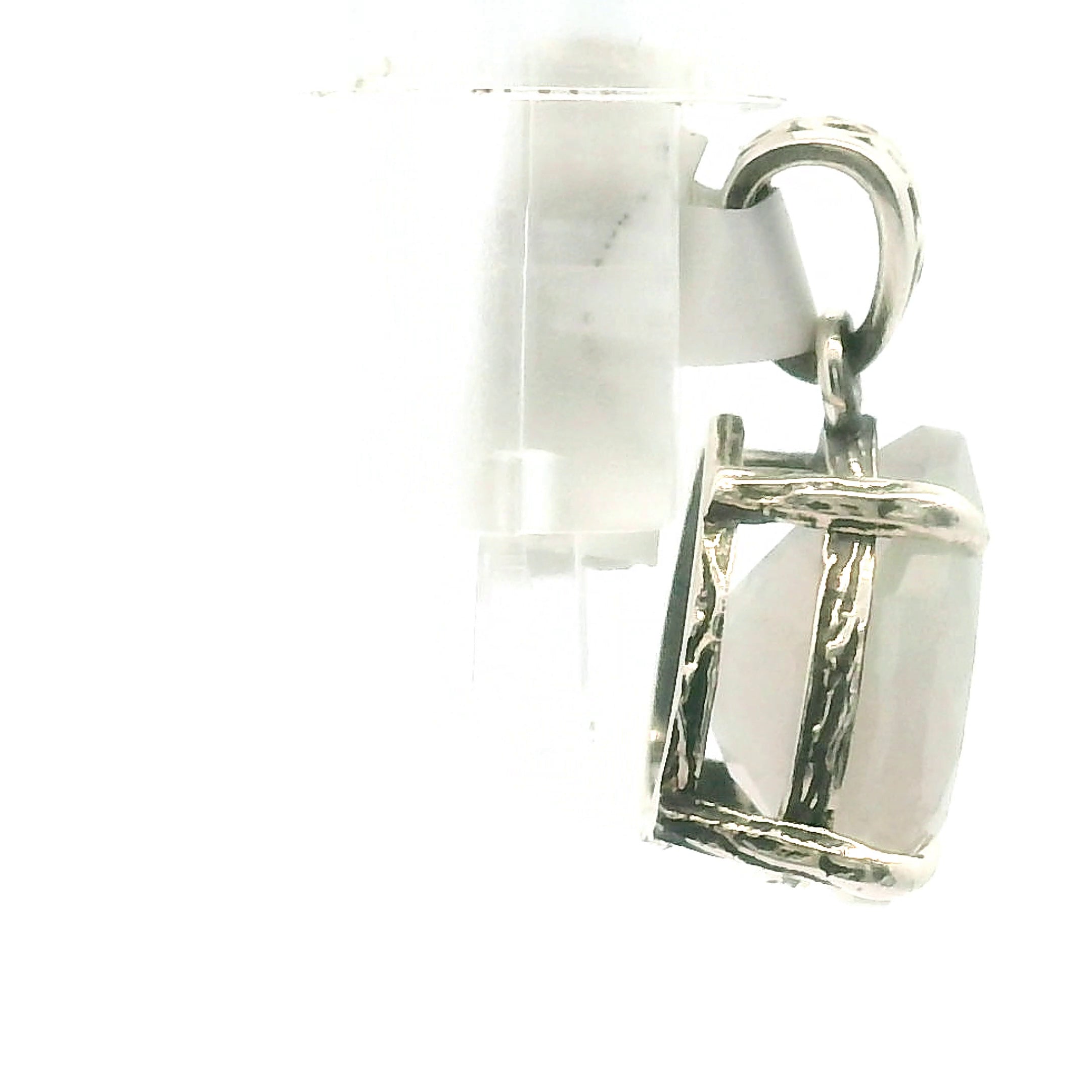 Bad Witch Flower Agate Pendant .925 Sterling Sliver for Empowering you to Blossom