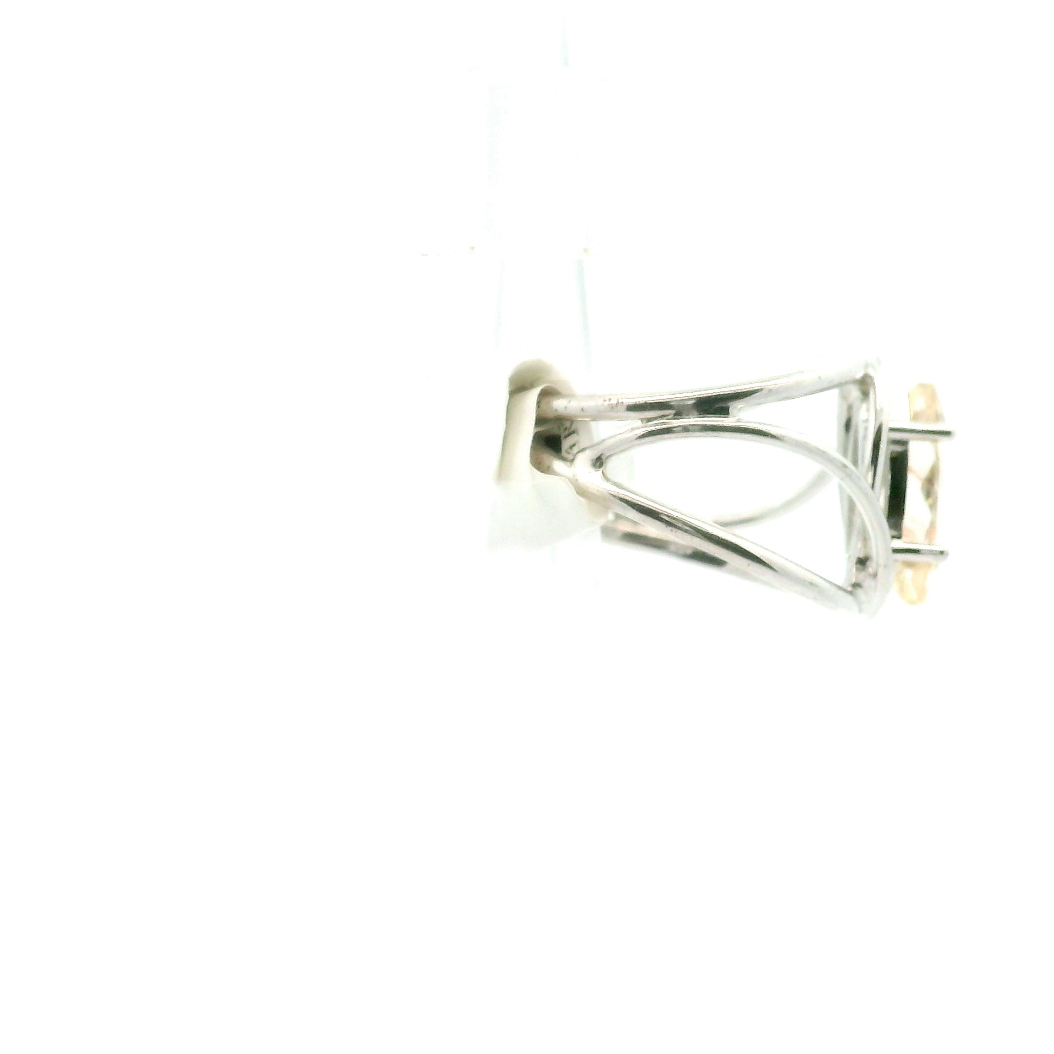 Oregon Sunstone Midi Cuff Ring .925 Silver for Confidence and Strength