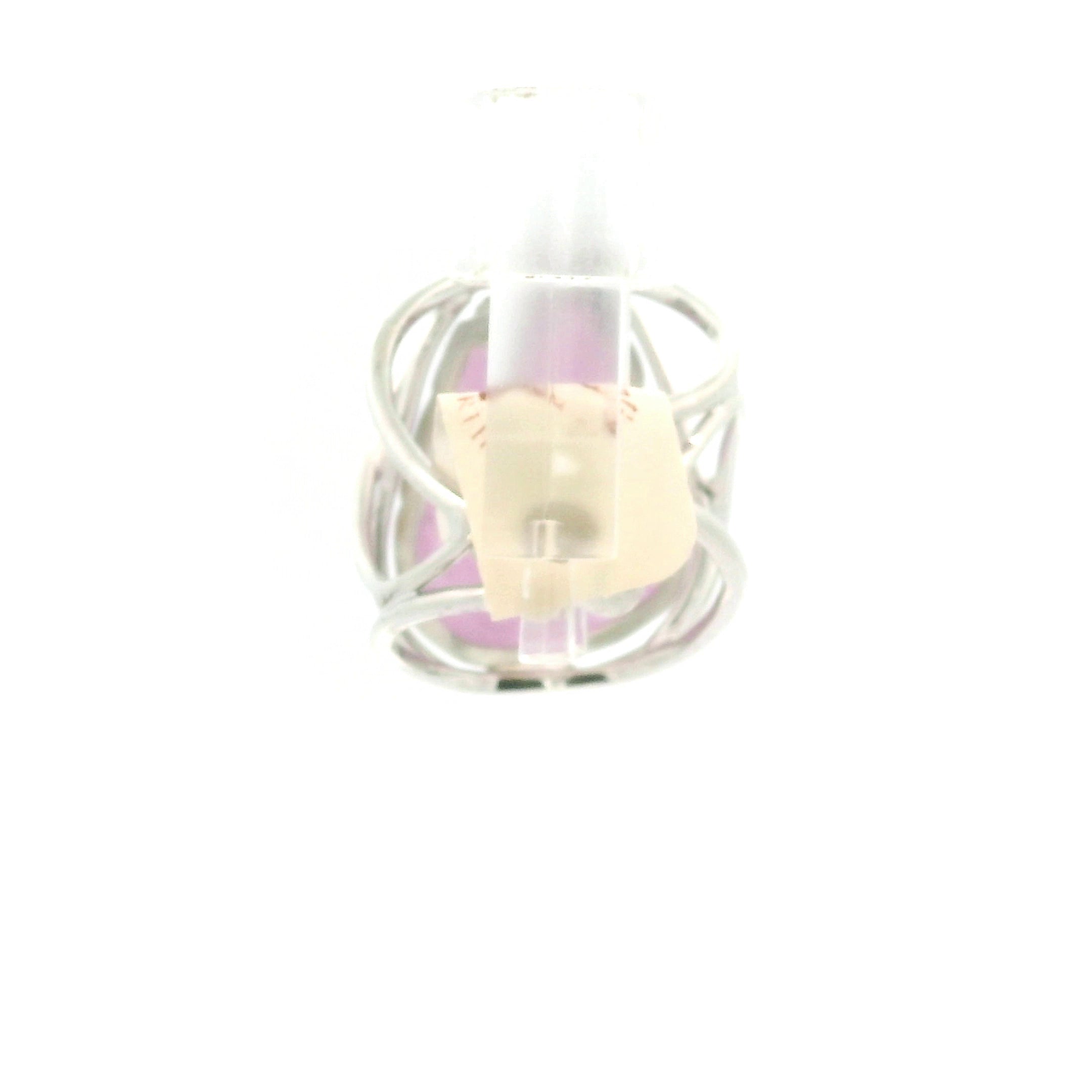 Kunzite Ninetails Kitsune Cuff Ring .925 Silver for Emotional Healing, Joy and Love