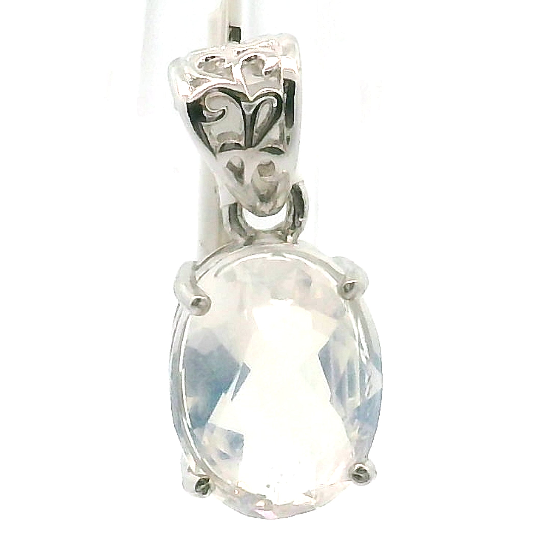 Moonstone Pendant .925 Silver for New Beginnings and Divine Feminine Energy