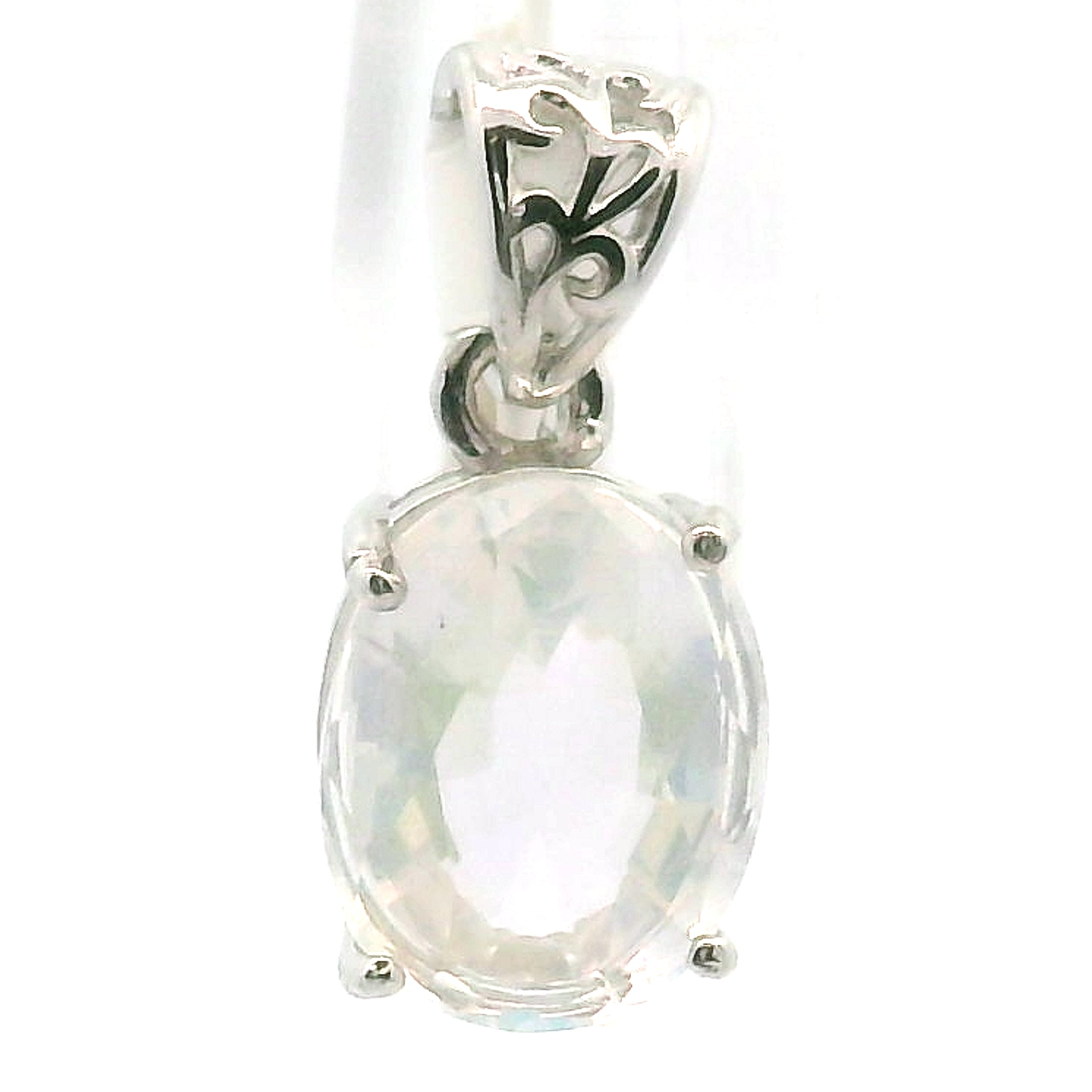 Moonstone Pendant .925 Silver for New Beginnings and Divine Feminine Energy