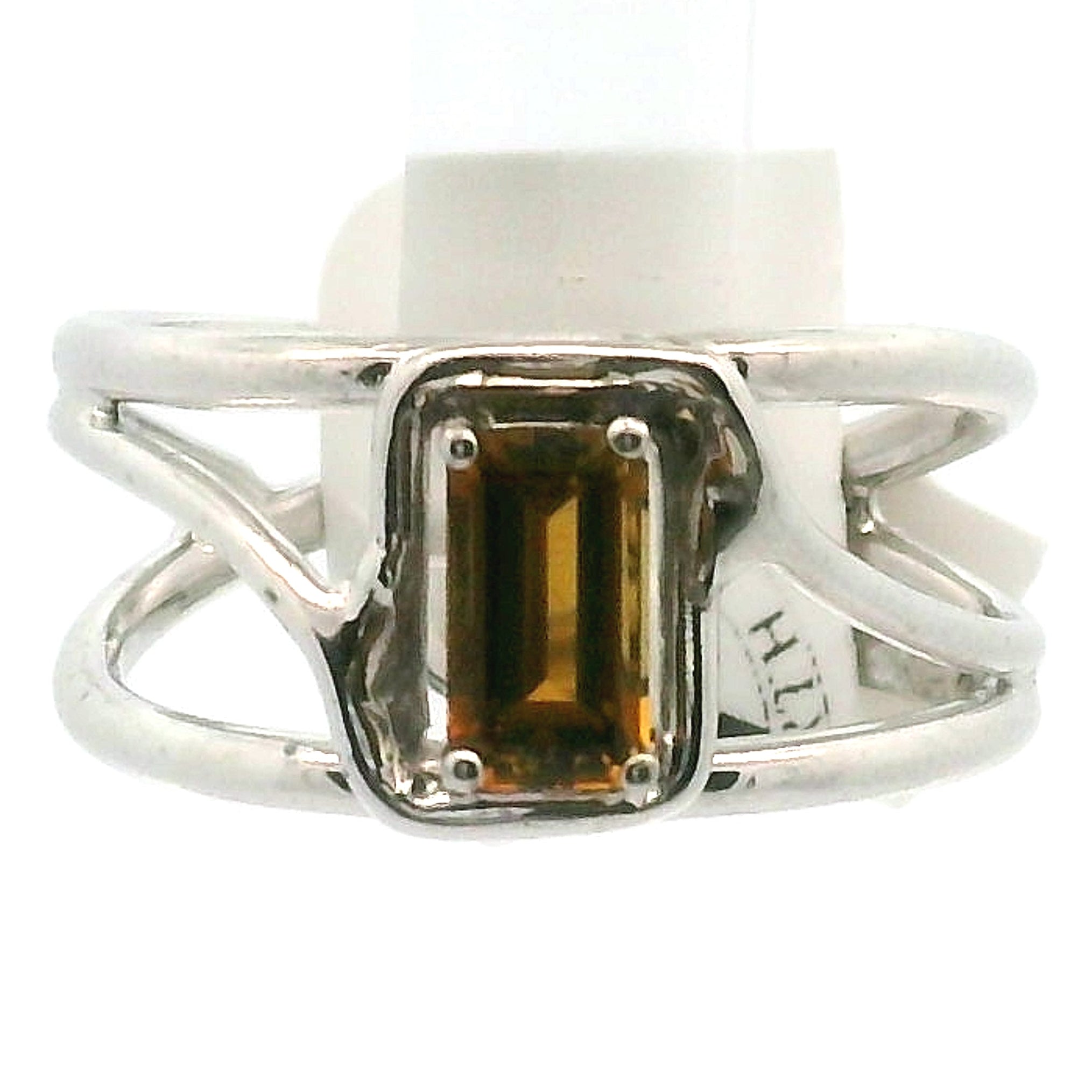 Kenya Tourmaline Midi Cuff Ring .925 Silver for Transformation, Courage and Grounding