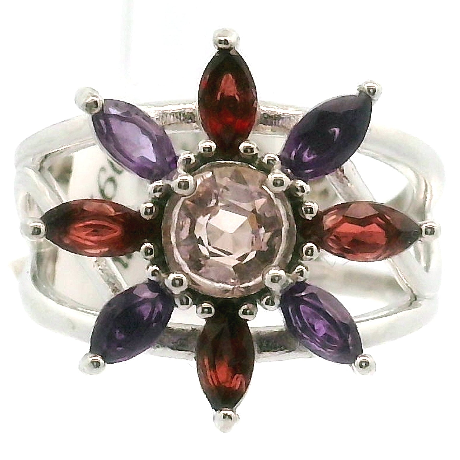 Sun Cuff Ring .925 Silver for Healing, Intention Setting and Manifesting your Desires