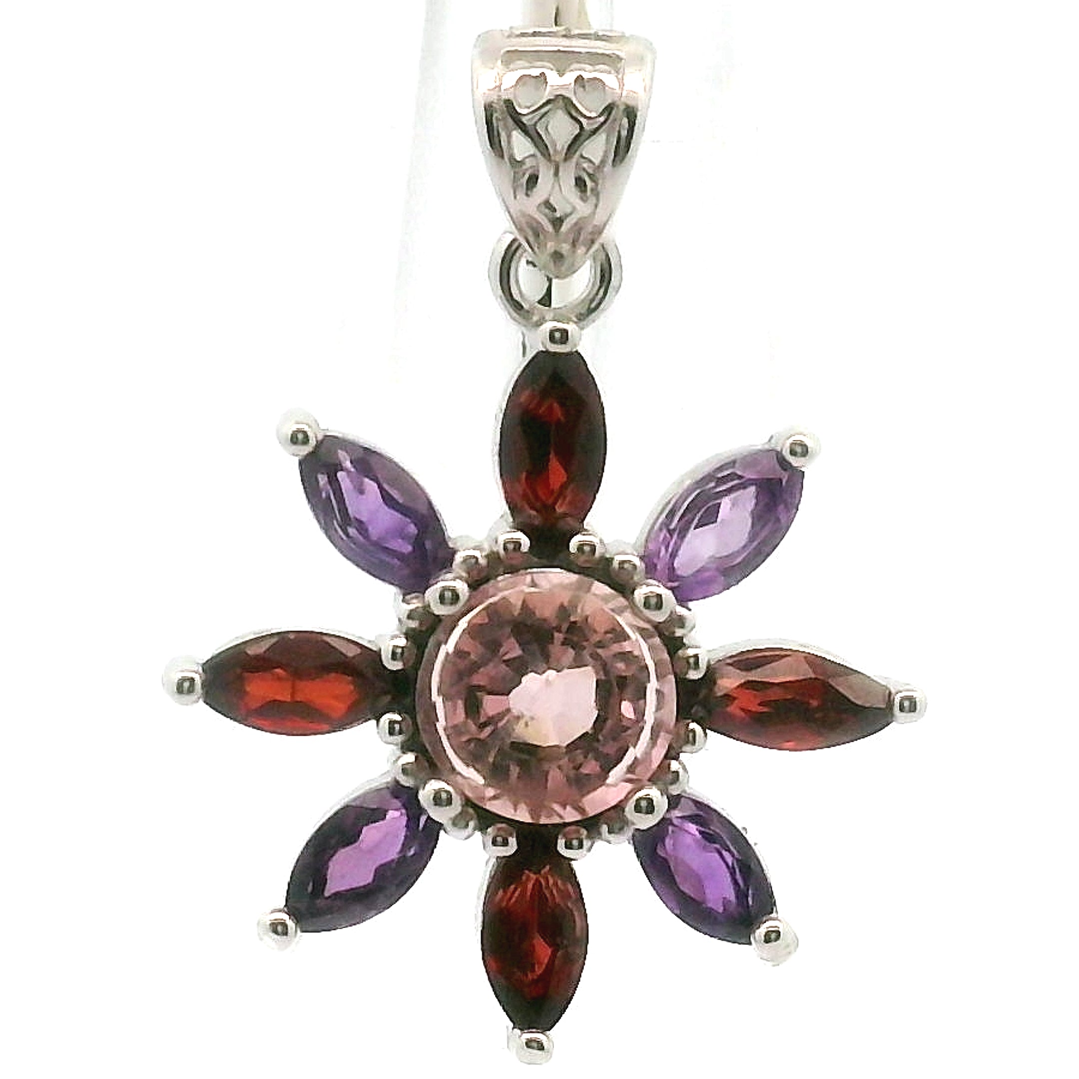 Sun Pendant .925 Silver for Healing, Intention Setting and Manifesting your Desires