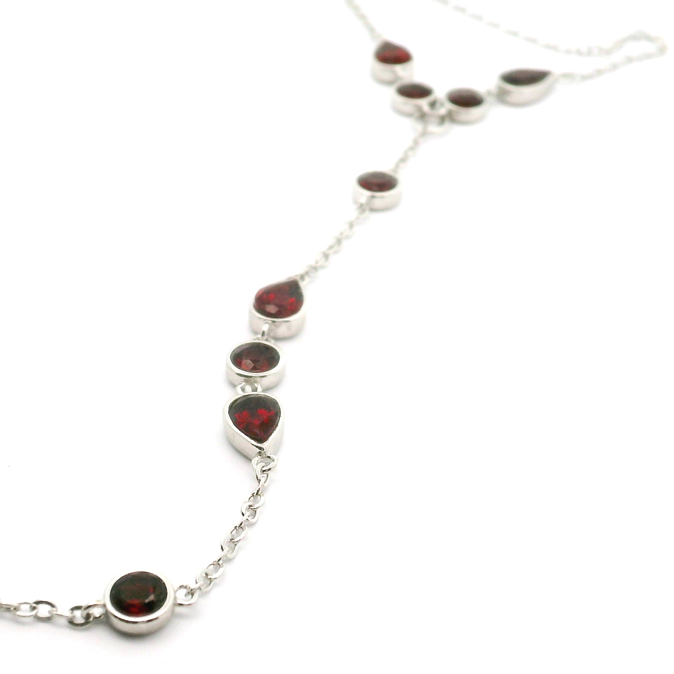 Crystal Adjustable Hand-Chain in .925 Silver for Creation and Prosperity