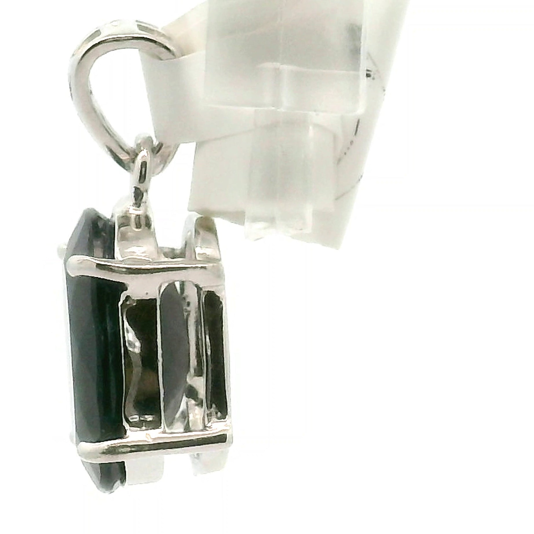 Purple Tourmaline Pendant .925 Silver for Intention Setting and Manifesting your Desires