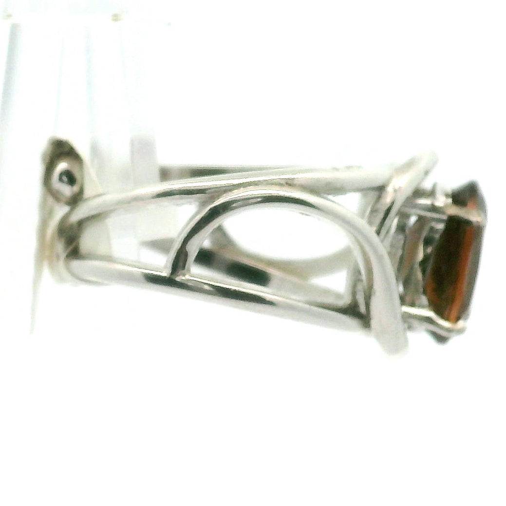 Axinite Cuff Ring .925 Silver for Clarity, Grounding, Energetic & Wisdom on your Journey
