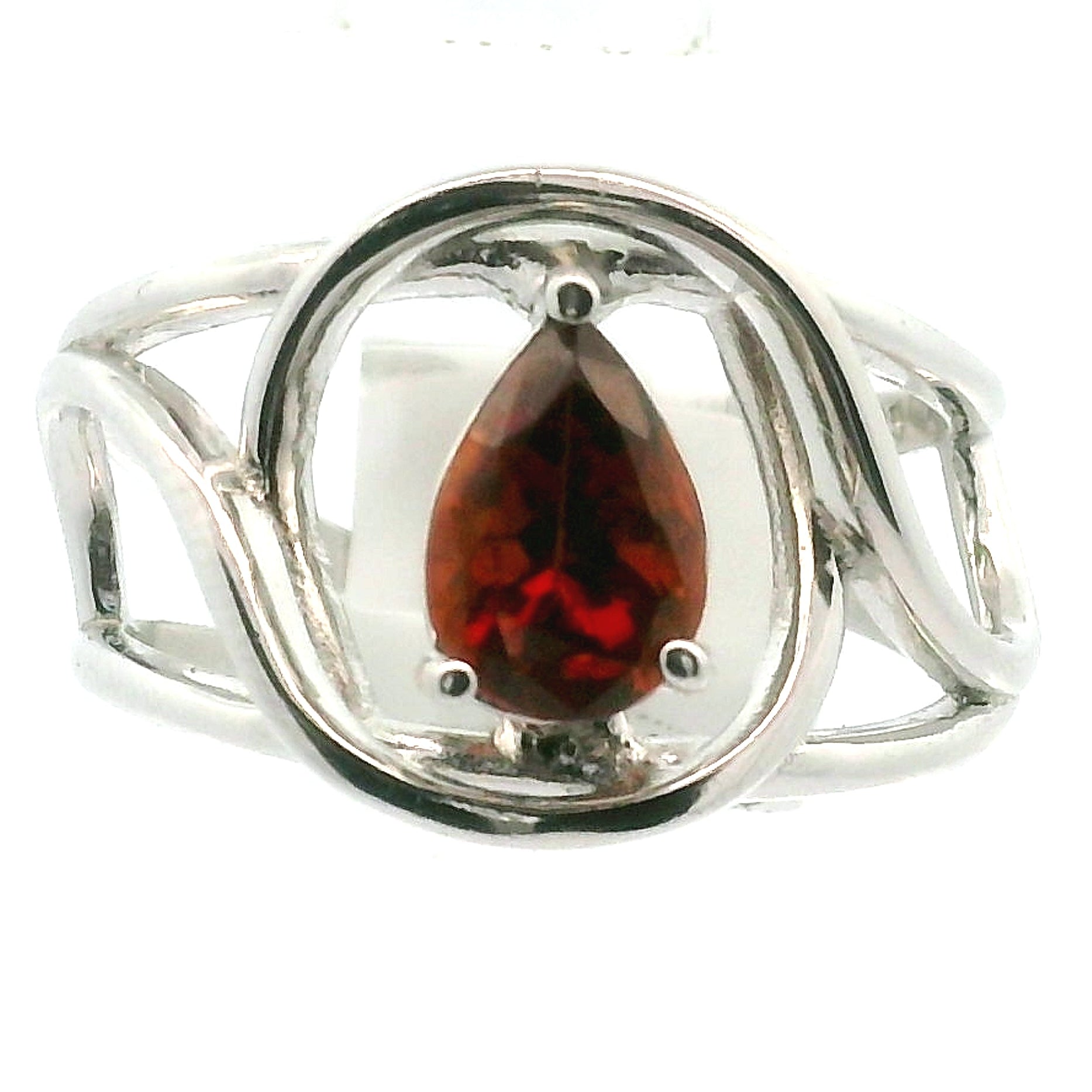 Bastnasite Cuff Ring .925 Silver for Enhancement of Trauma Healing & Releasing Energy