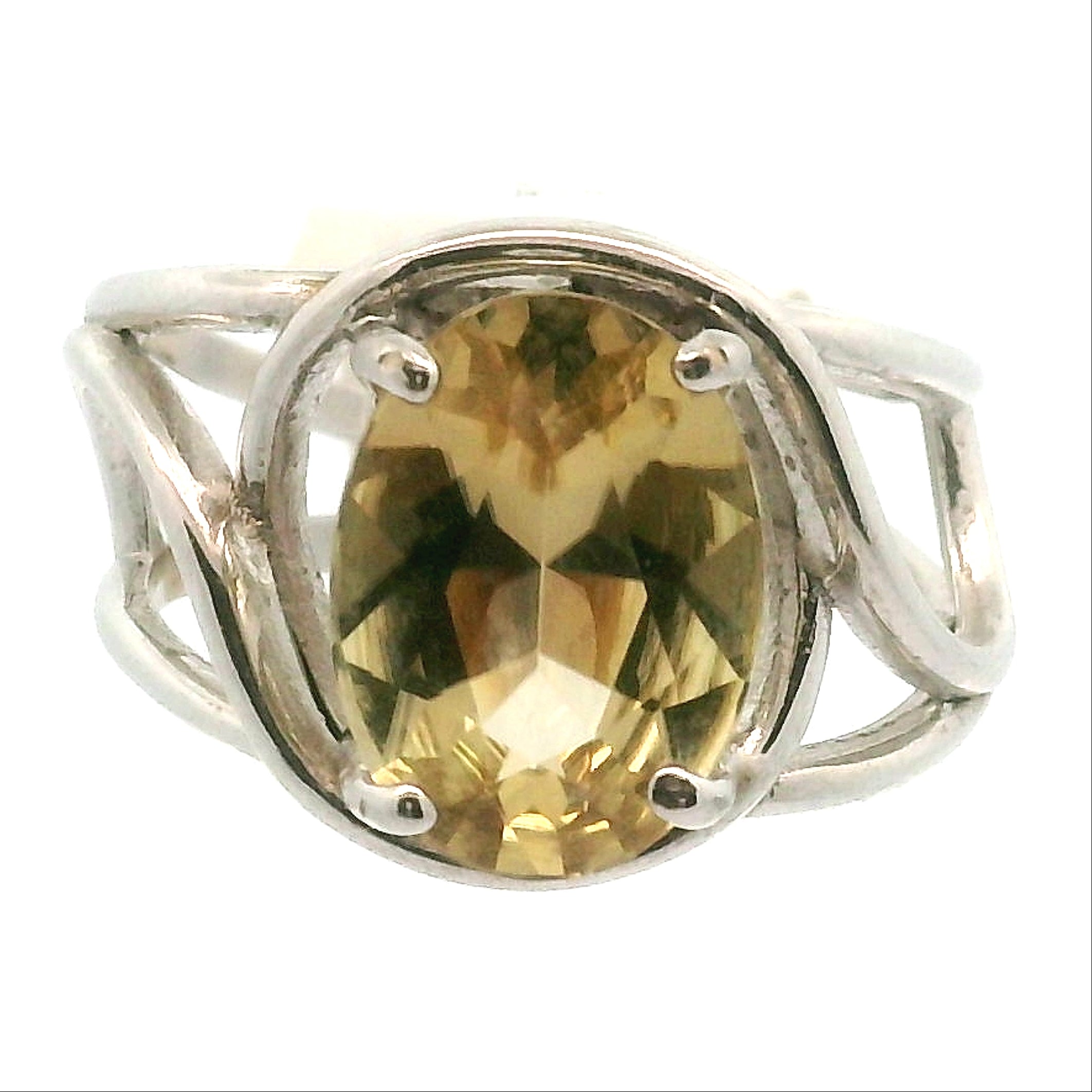 Sinhalite Cuff Ring .925 Silver for Inner Peace, New Ideas & Spiritual Awakening