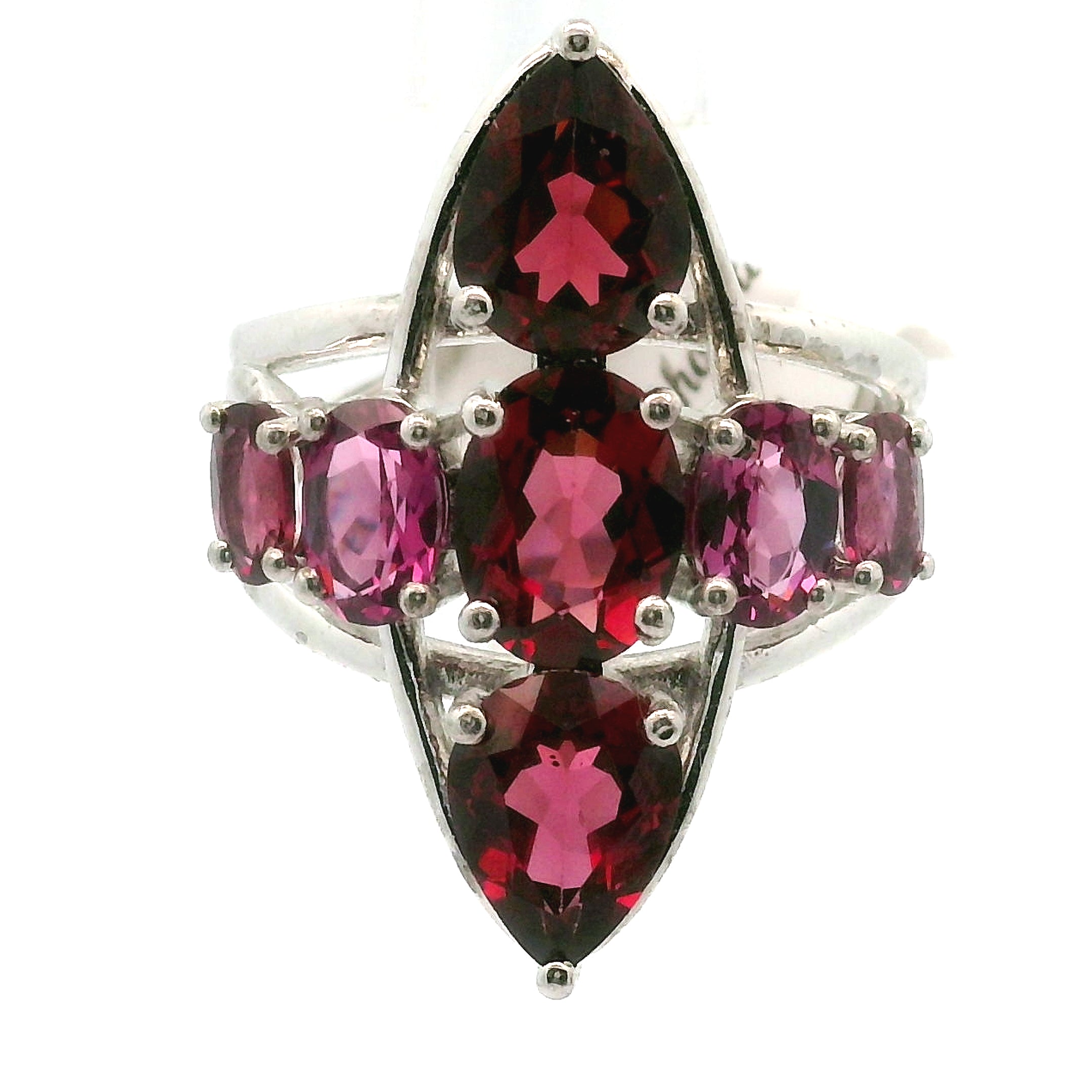 Cross Cuff Ring .925 Silver for Healing, Intention Setting and Manifesting your Desires