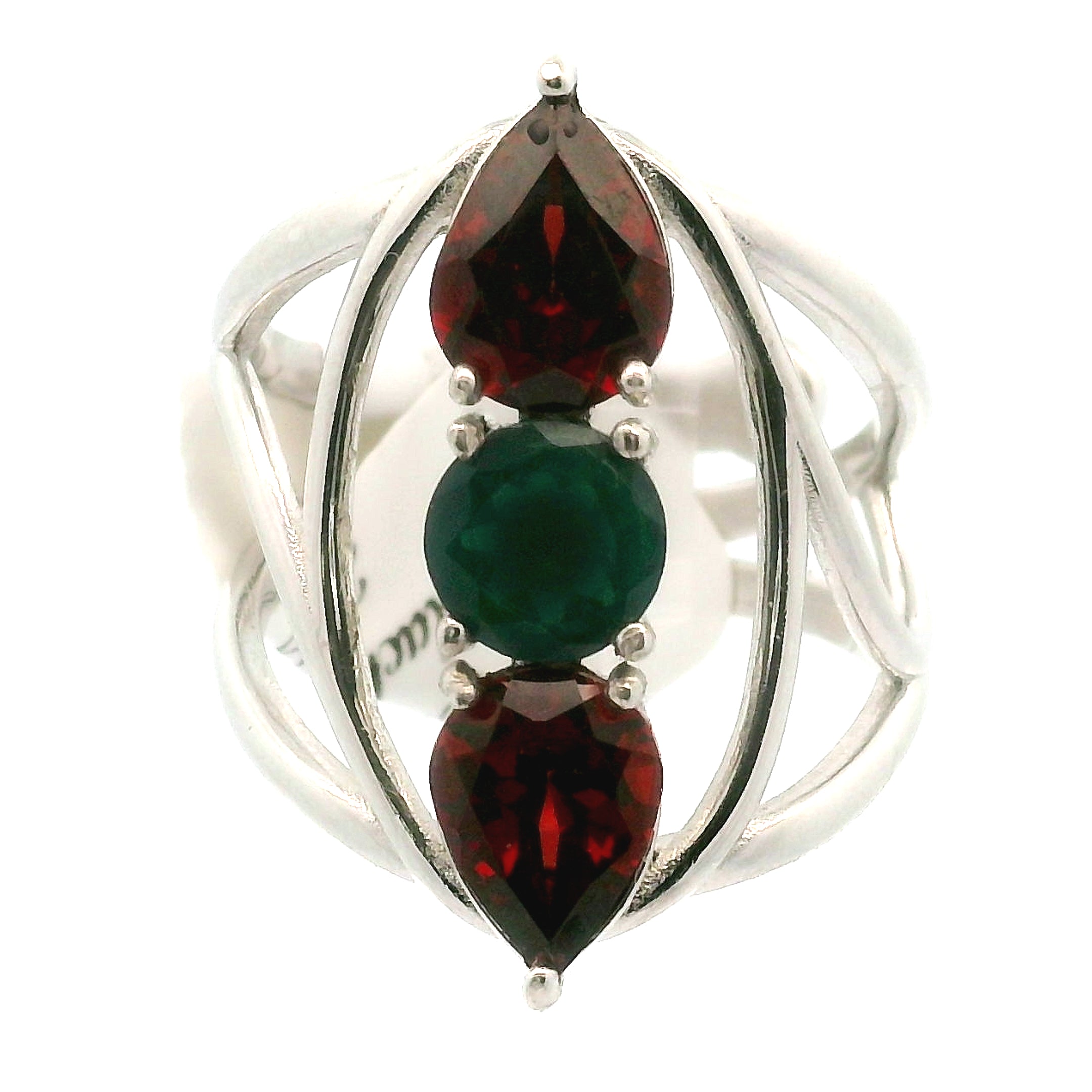Wand Cuff Ring .925 Silver for Higher Levels of Awareness, Peaceful Communication and Clarity