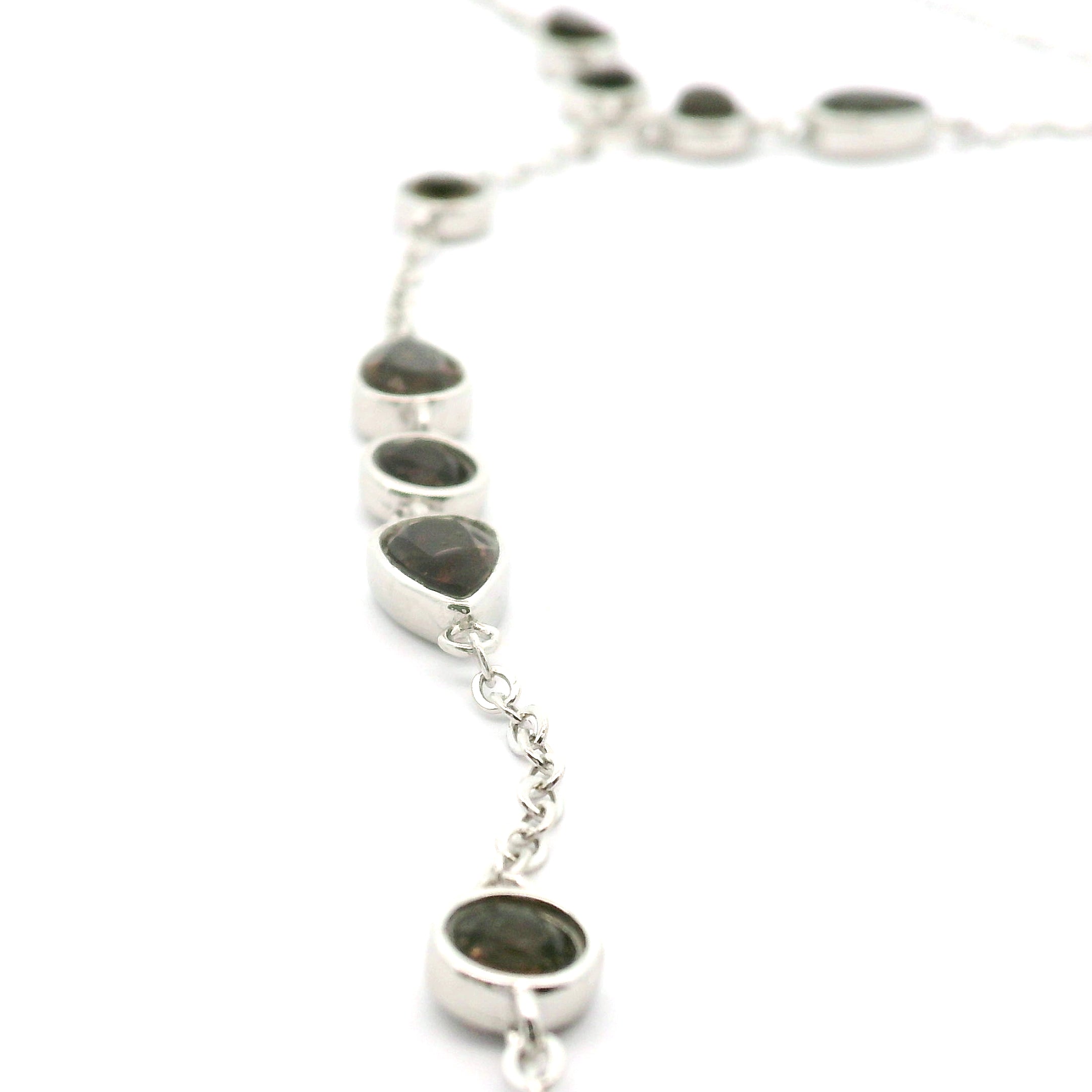 Crystal Adjustable Hand-Chain in .925 Silver for Creation and Prosperity