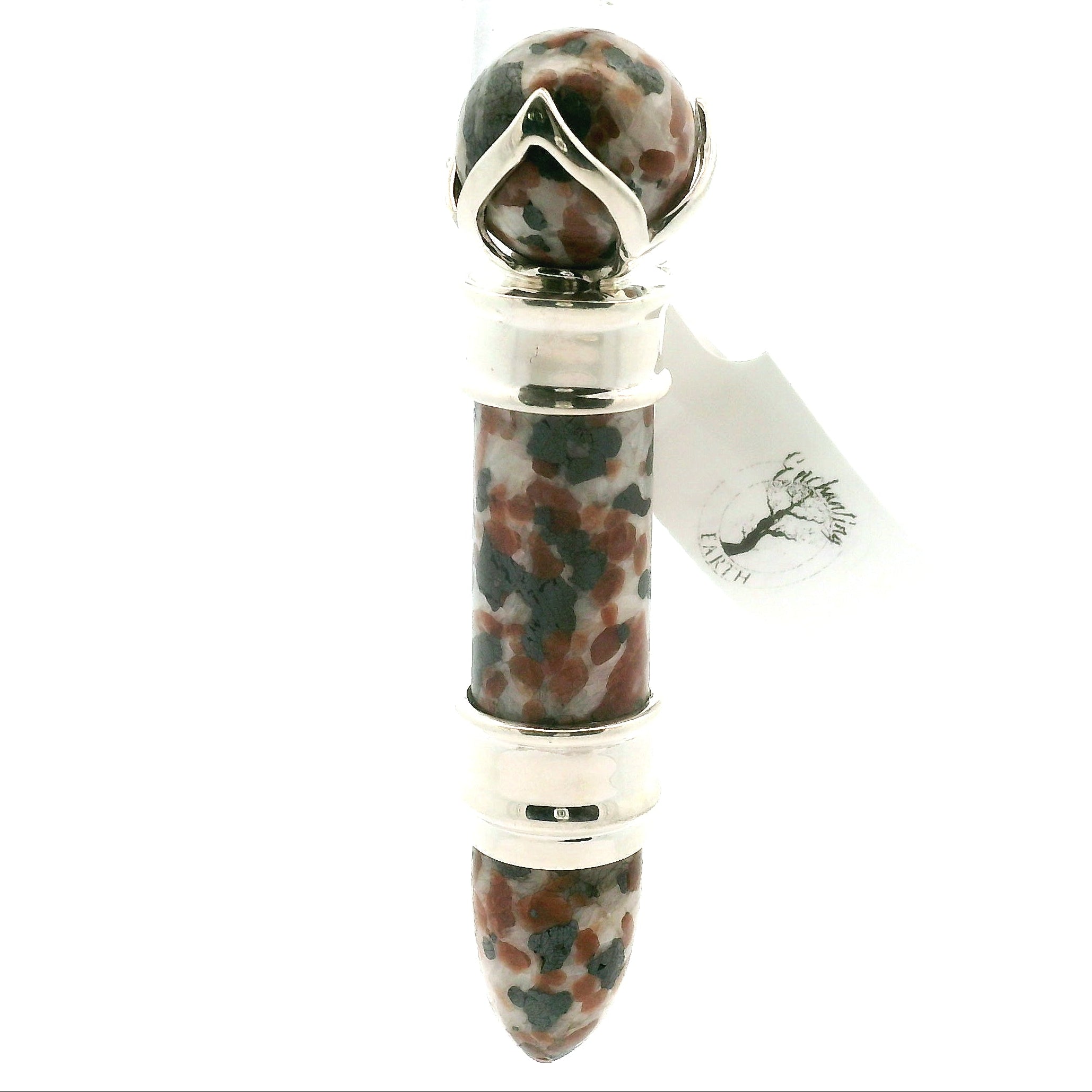 Willemite Wandlet .925 Silver for Earthing and Confidence