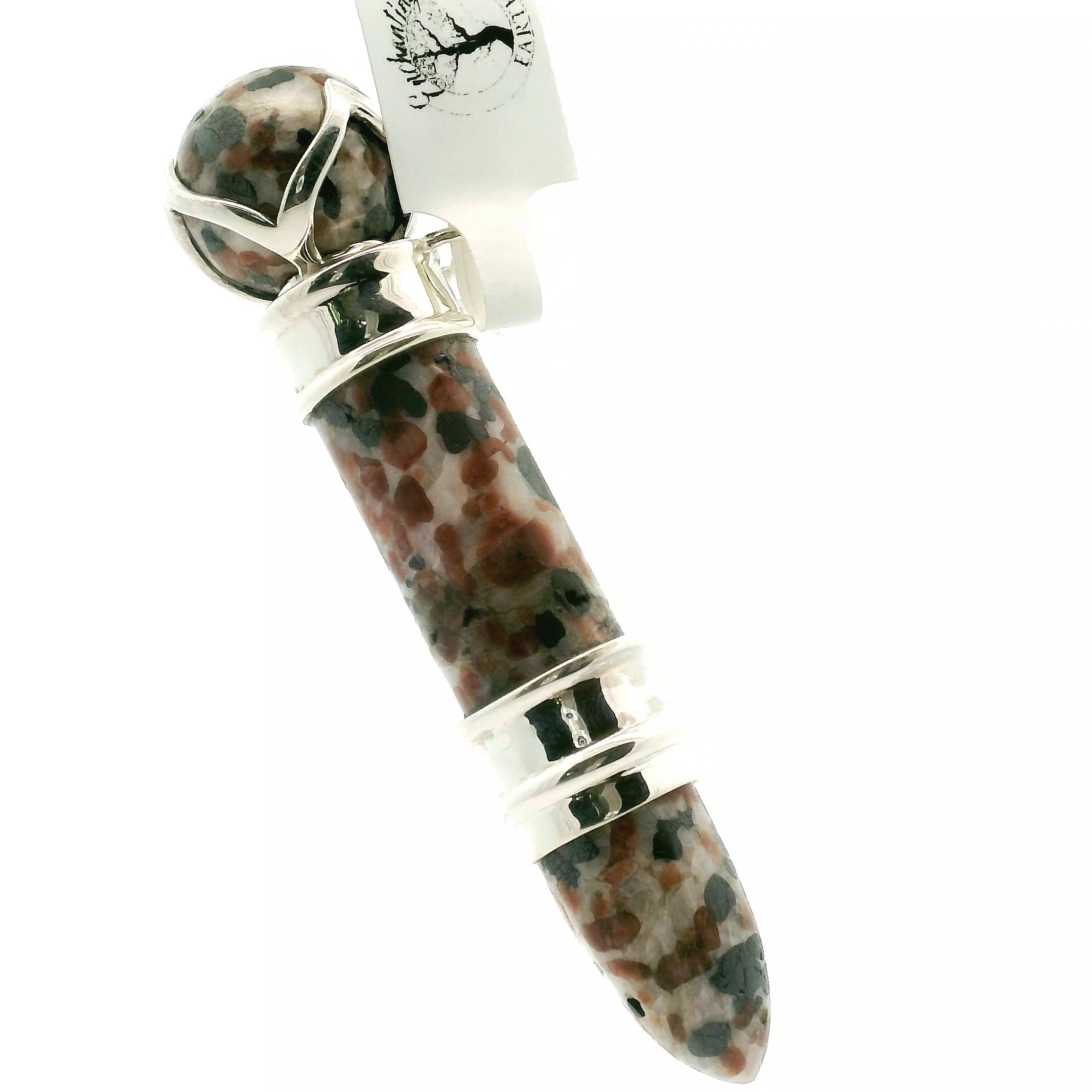 Willemite Wandlet .925 Silver for Earthing and Confidence