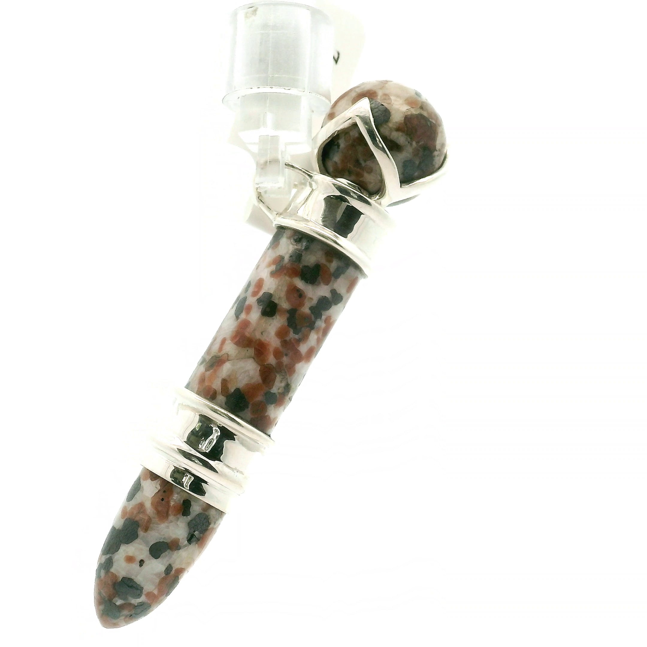 Willemite Wandlet .925 Silver for Earthing and Confidence