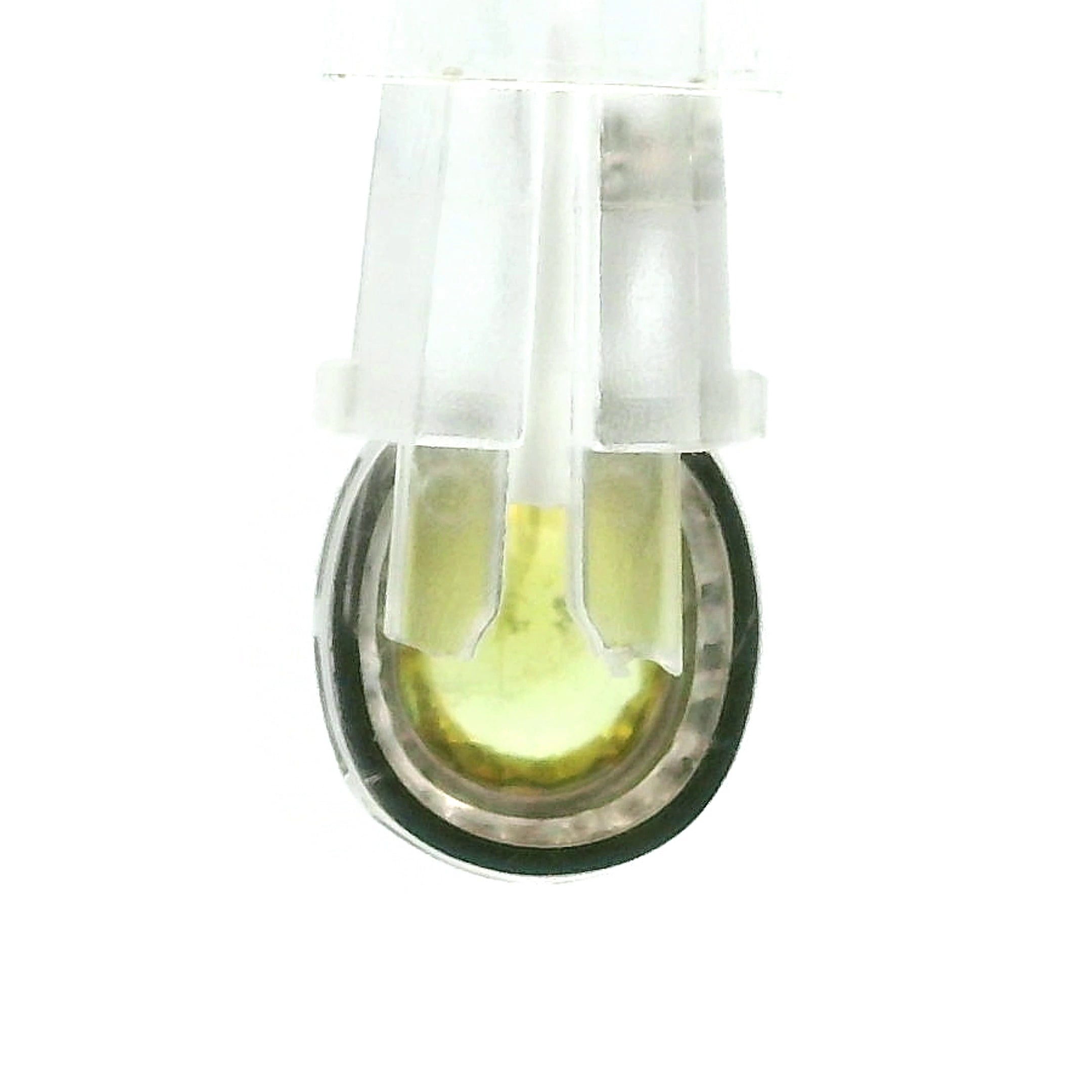 Sphene with Clear Zircon Pavé Pendant .925 Silver for Illumination and Divine Clarity