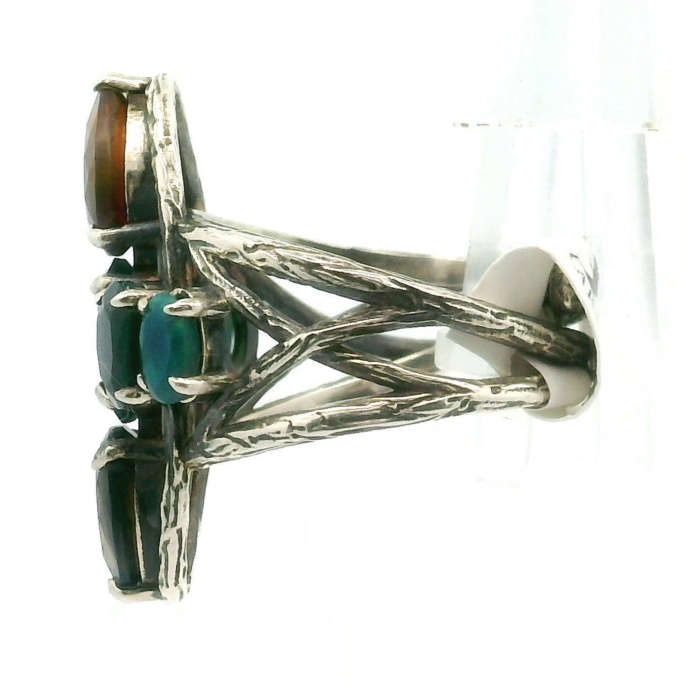 Cross Bad Witch Cuff Ring .925 Silver for Healing, Intention Setting and Manifesting your Desires